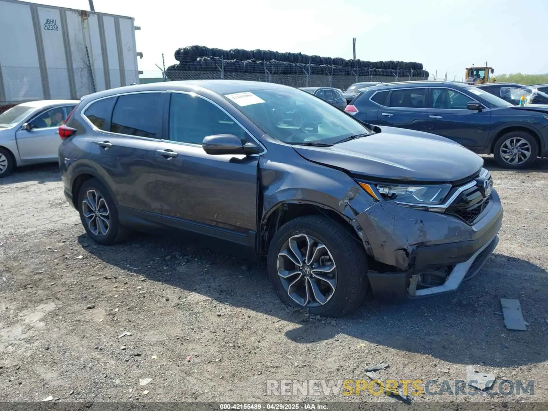1 Photograph of a damaged car 2HKRW2H59LH668503 HONDA CR-V 2020