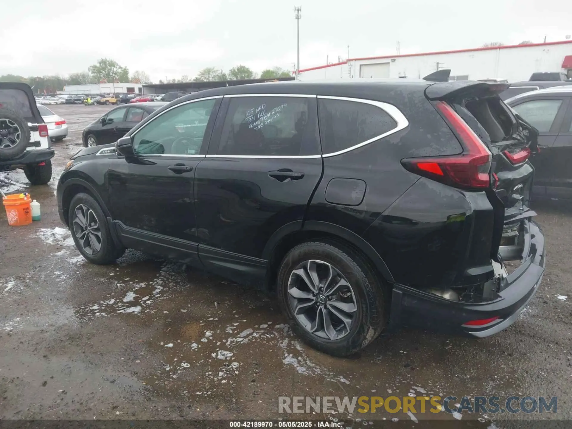 14 Photograph of a damaged car 2HKRW2H5XLH641486 HONDA CR-V 2020