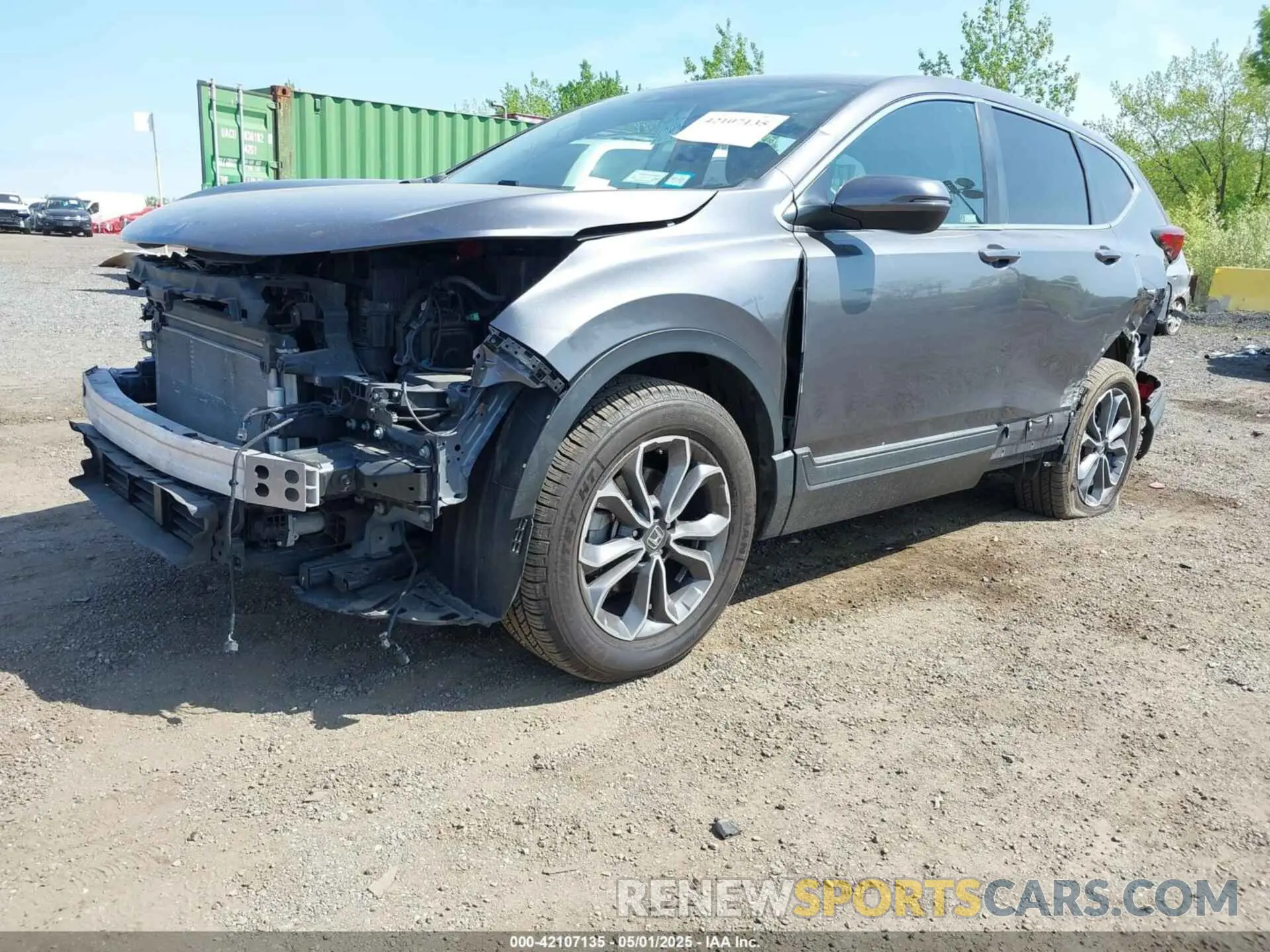2 Photograph of a damaged car 2HKRW2H5XLH686735 HONDA CR-V 2020