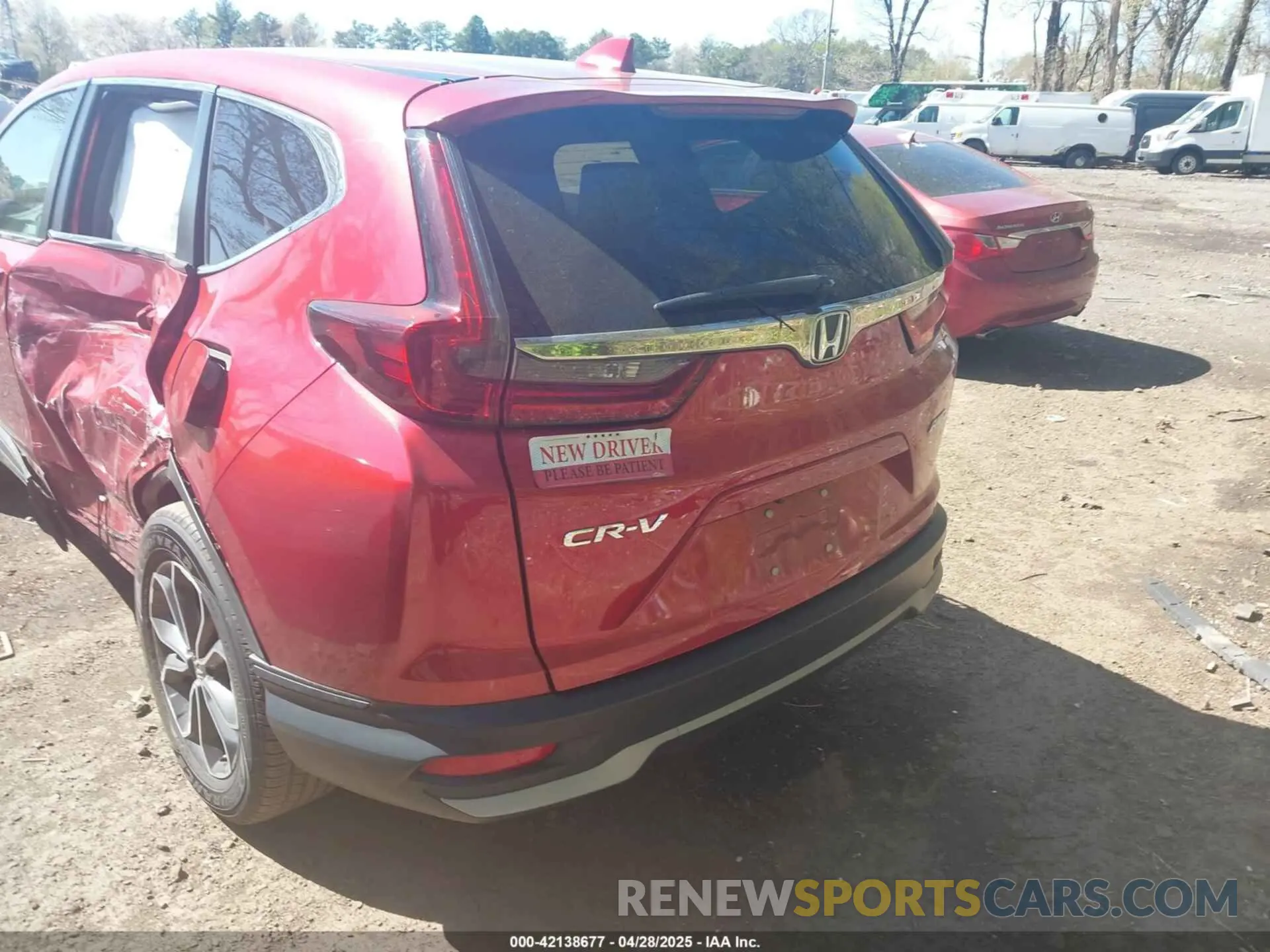 16 Photograph of a damaged car 2HKRW2H83LH637337 HONDA CR-V 2020