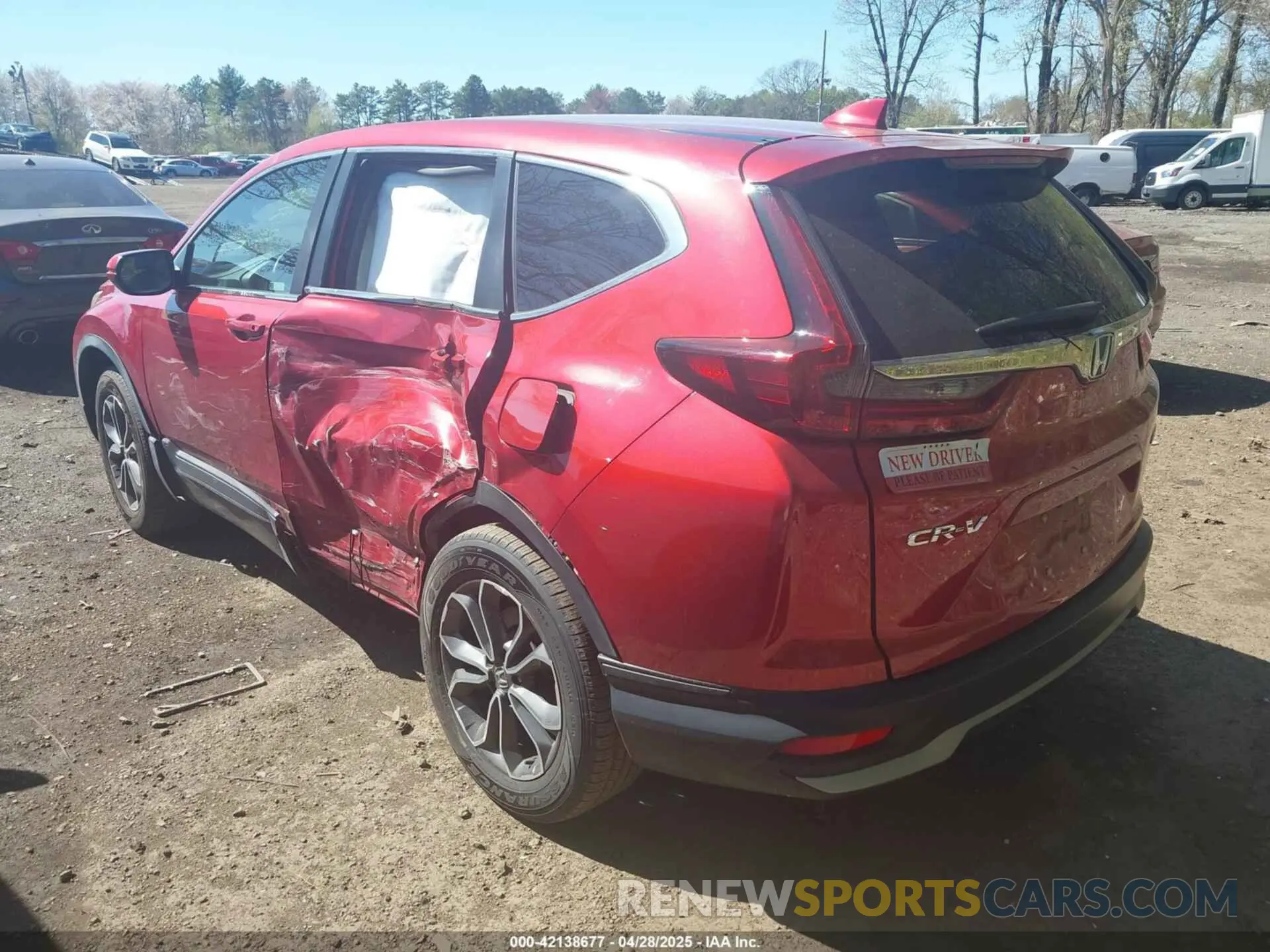 3 Photograph of a damaged car 2HKRW2H83LH637337 HONDA CR-V 2020