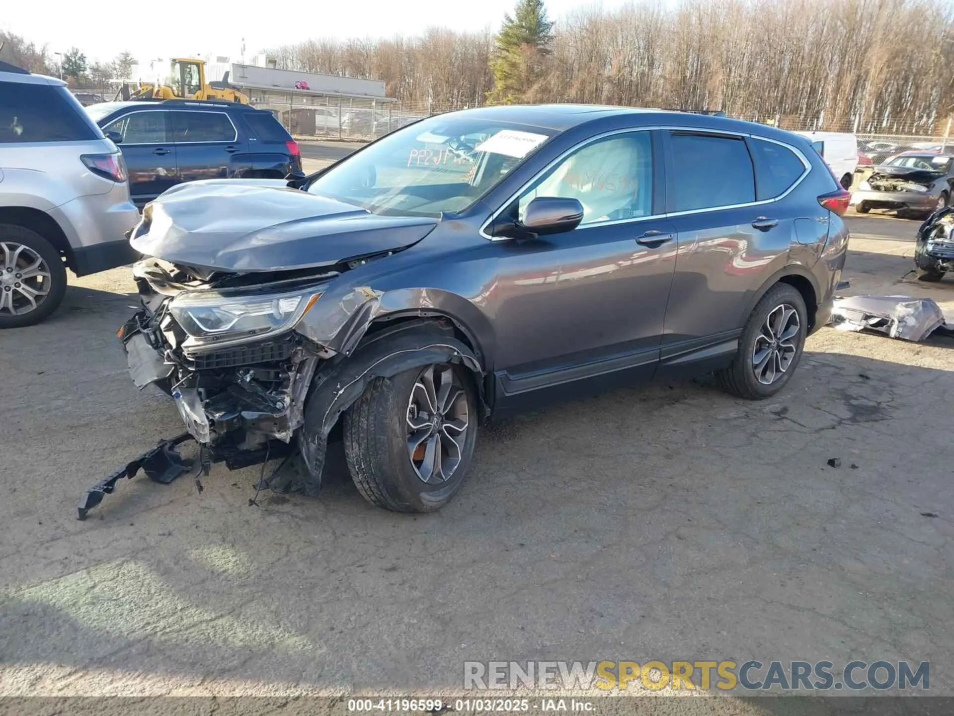 2 Photograph of a damaged car 2HKRW2H83LH657555 HONDA CR-V 2020