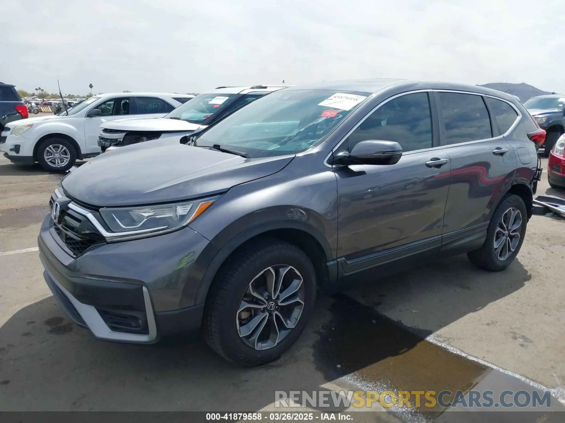 2 Photograph of a damaged car 2HKRW2H86LH687875 HONDA CR-V 2020