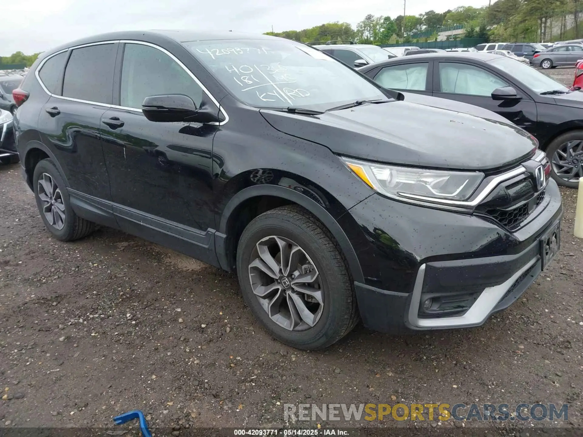 1 Photograph of a damaged car 2HKRW2H88LH672620 HONDA CR-V 2020