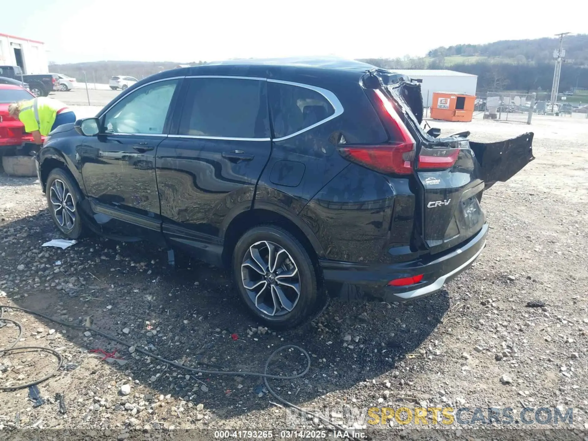 3 Photograph of a damaged car 2HKRW2H89LH696263 HONDA CR-V 2020