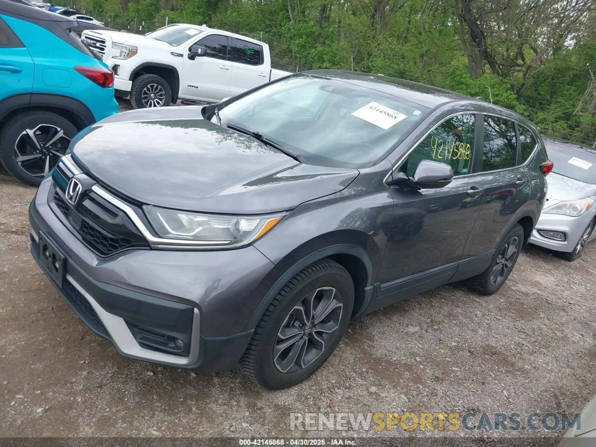 2 Photograph of a damaged car 2HKRW2H8XLH607574 HONDA CR-V 2020