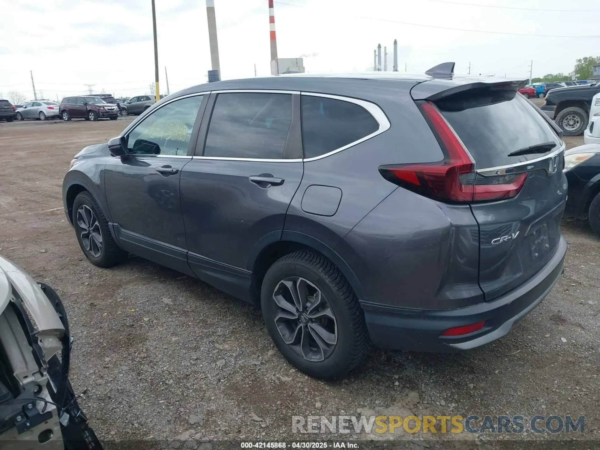 3 Photograph of a damaged car 2HKRW2H8XLH607574 HONDA CR-V 2020