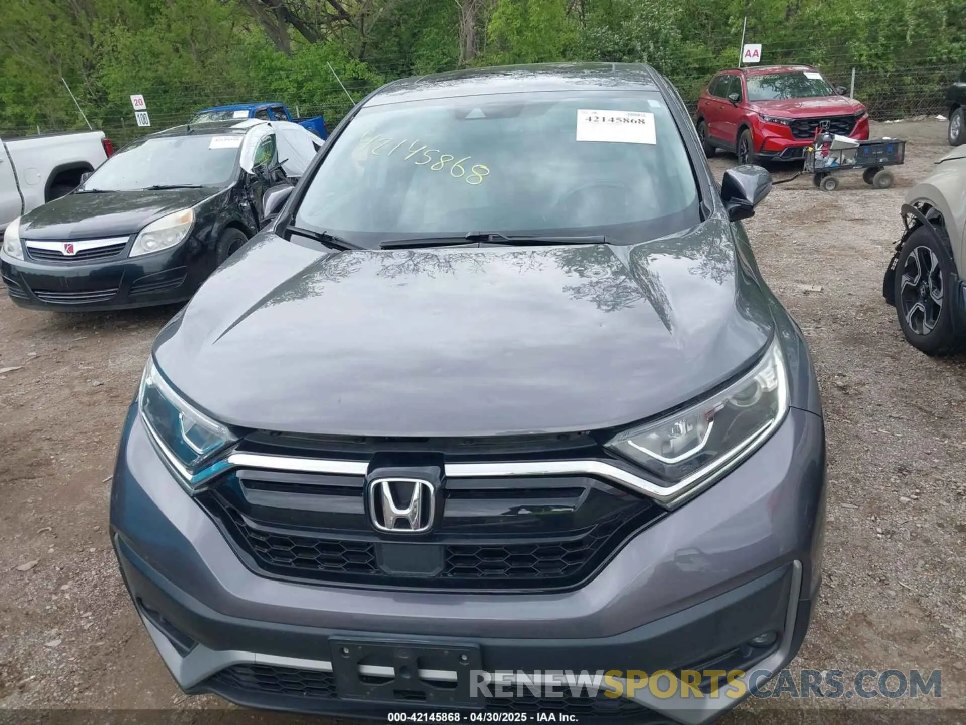 6 Photograph of a damaged car 2HKRW2H8XLH607574 HONDA CR-V 2020