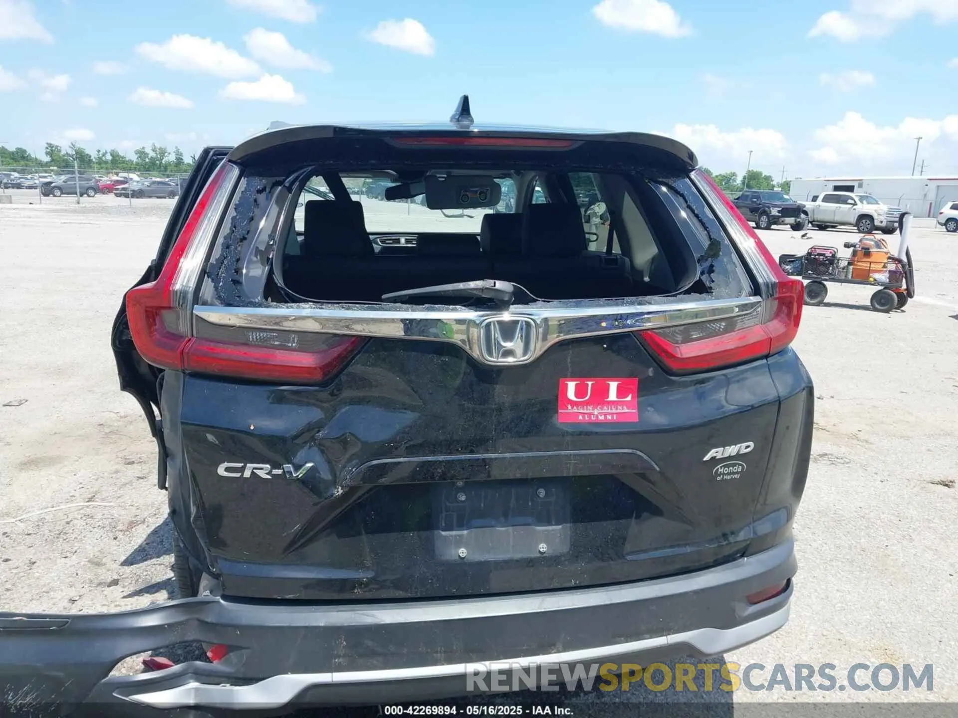 16 Photograph of a damaged car 2HKRW2H8XLH675406 HONDA CR-V 2020
