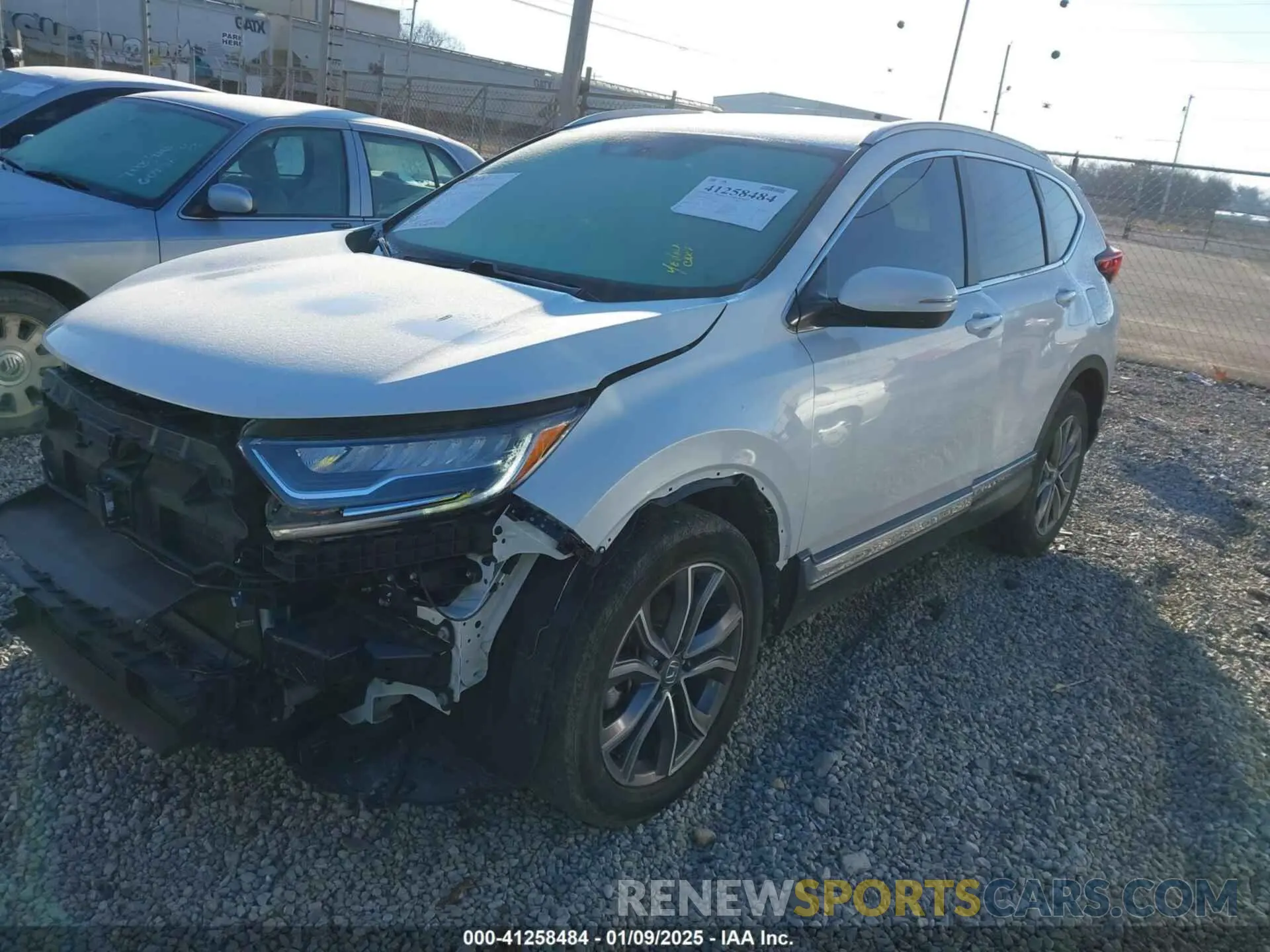 2 Photograph of a damaged car 2HKRW2H91LH643923 HONDA CR-V 2020