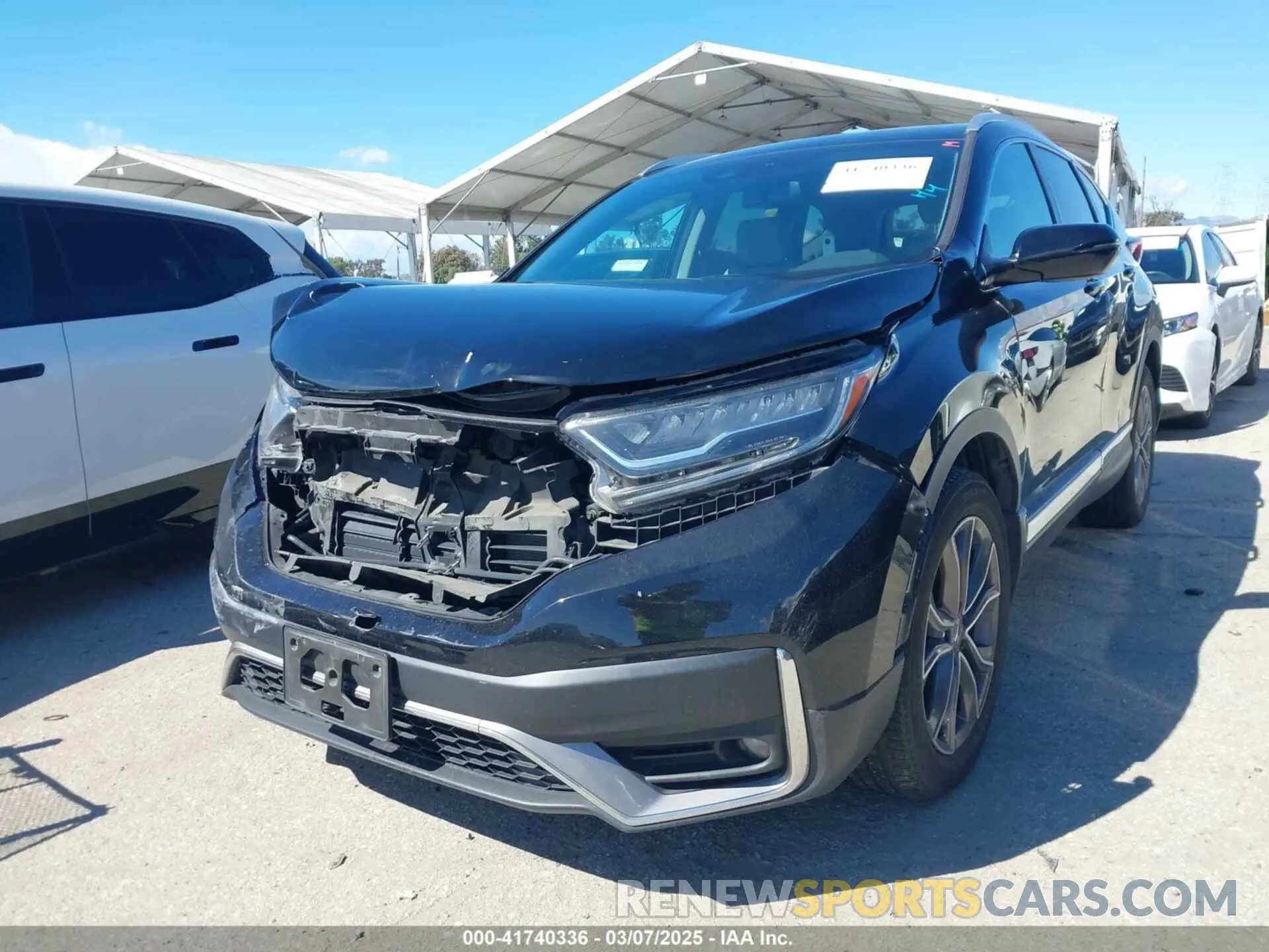 2 Photograph of a damaged car 2HKRW2H94LH653538 HONDA CR-V 2020