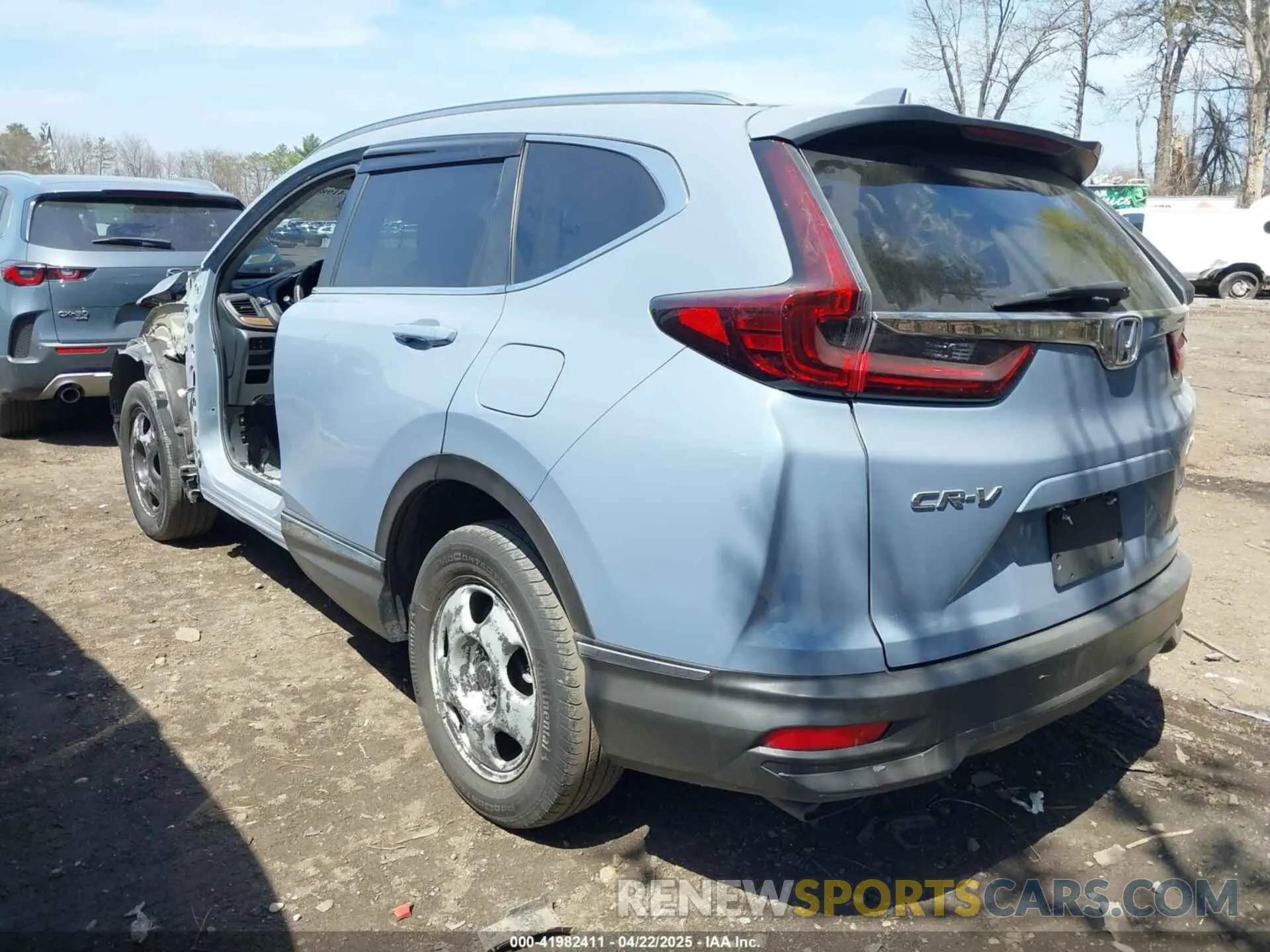 3 Photograph of a damaged car 2HKRW2H95LH609144 HONDA CR-V 2020