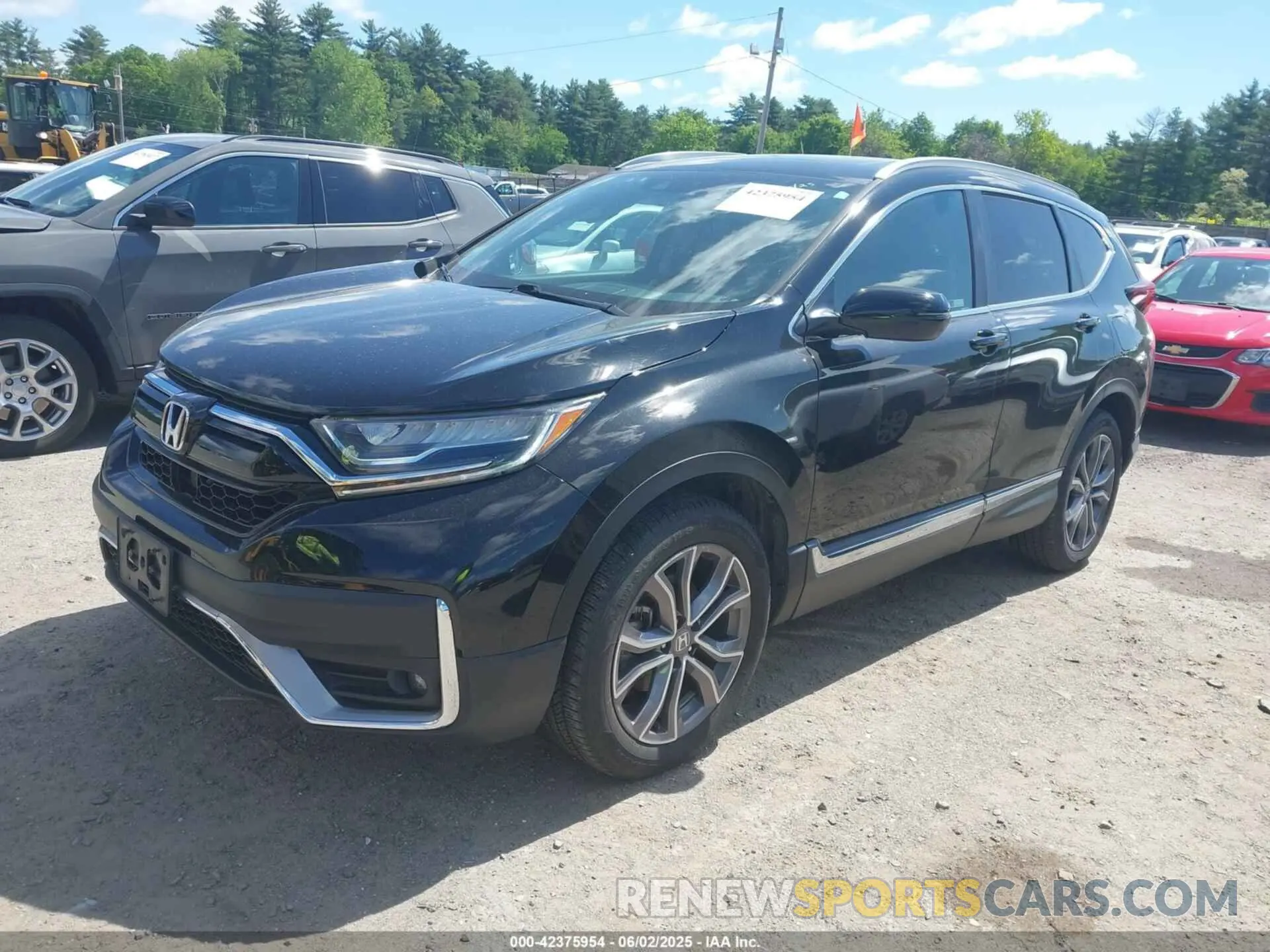 2 Photograph of a damaged car 2HKRW2H96LH620699 HONDA CR-V 2020