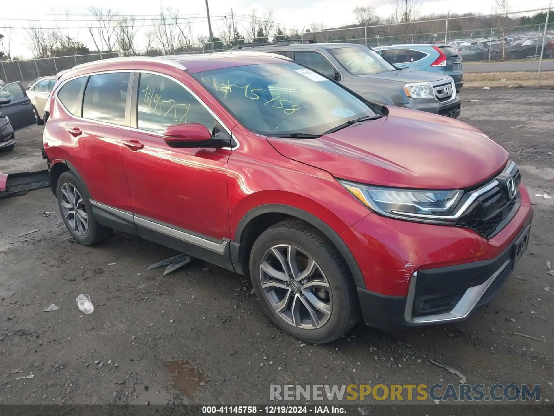 1 Photograph of a damaged car 2HKRW2H96LH659793 HONDA CR-V 2020