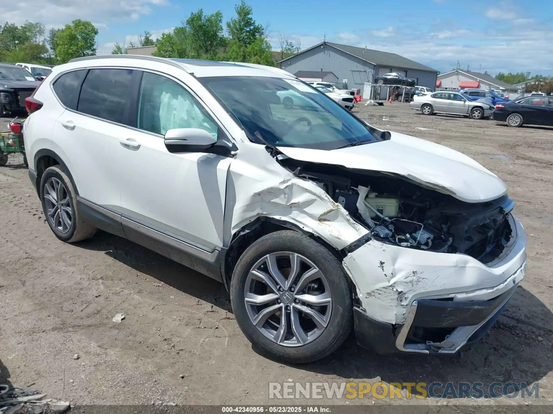 1 Photograph of a damaged car 2HKRW2H97LH676151 HONDA CR-V 2020