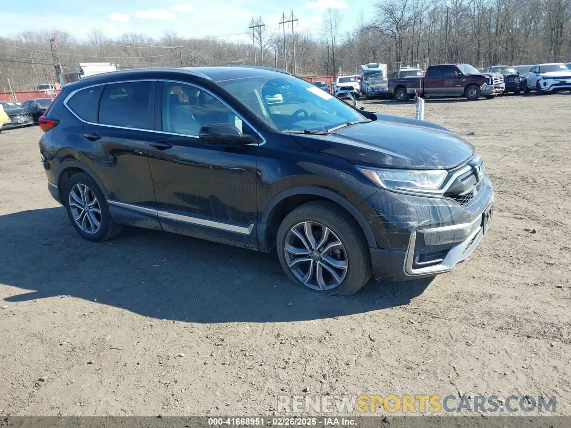 1 Photograph of a damaged car 2HKRW2H98LH626651 HONDA CR-V 2020