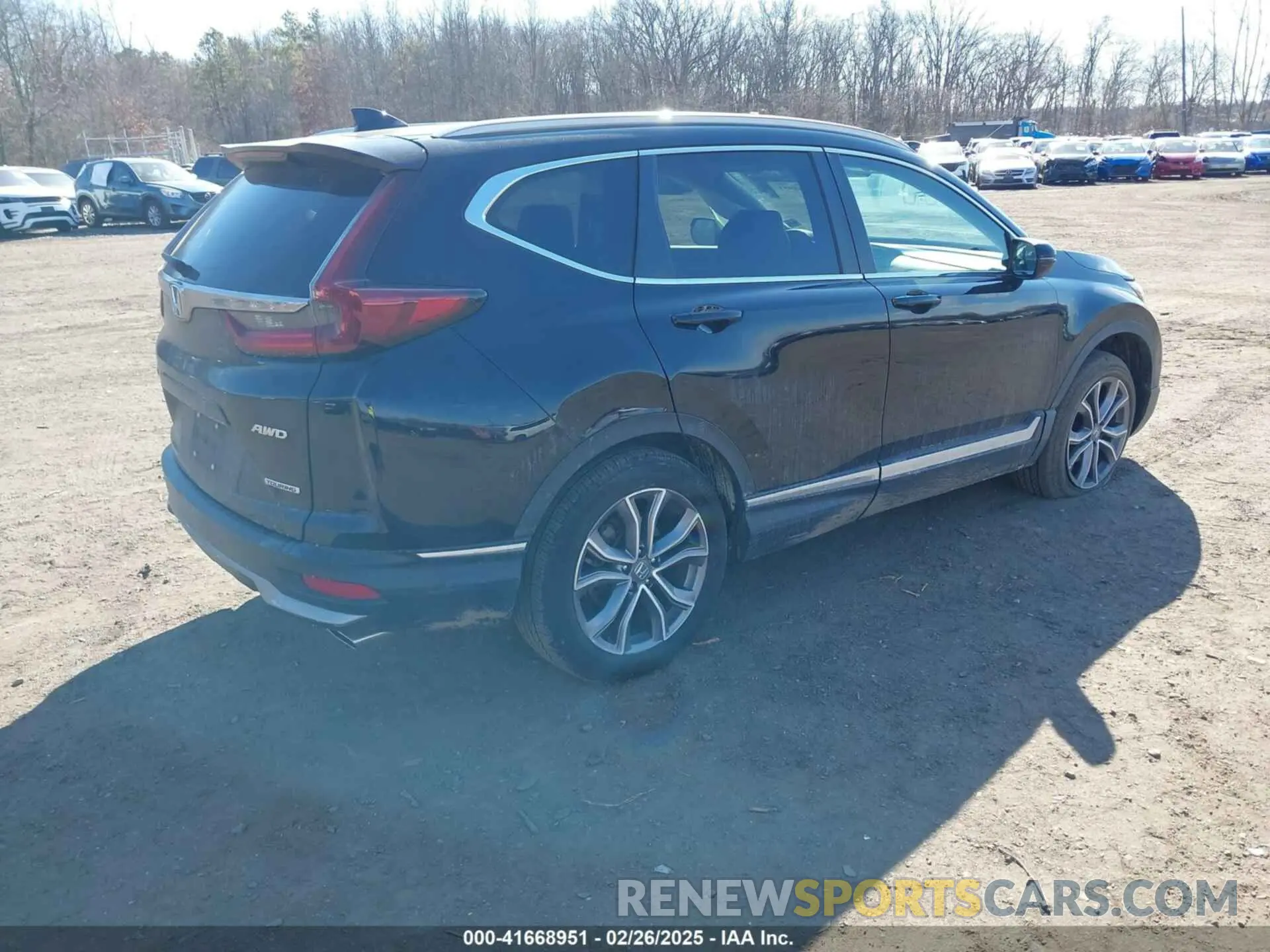 4 Photograph of a damaged car 2HKRW2H98LH626651 HONDA CR-V 2020