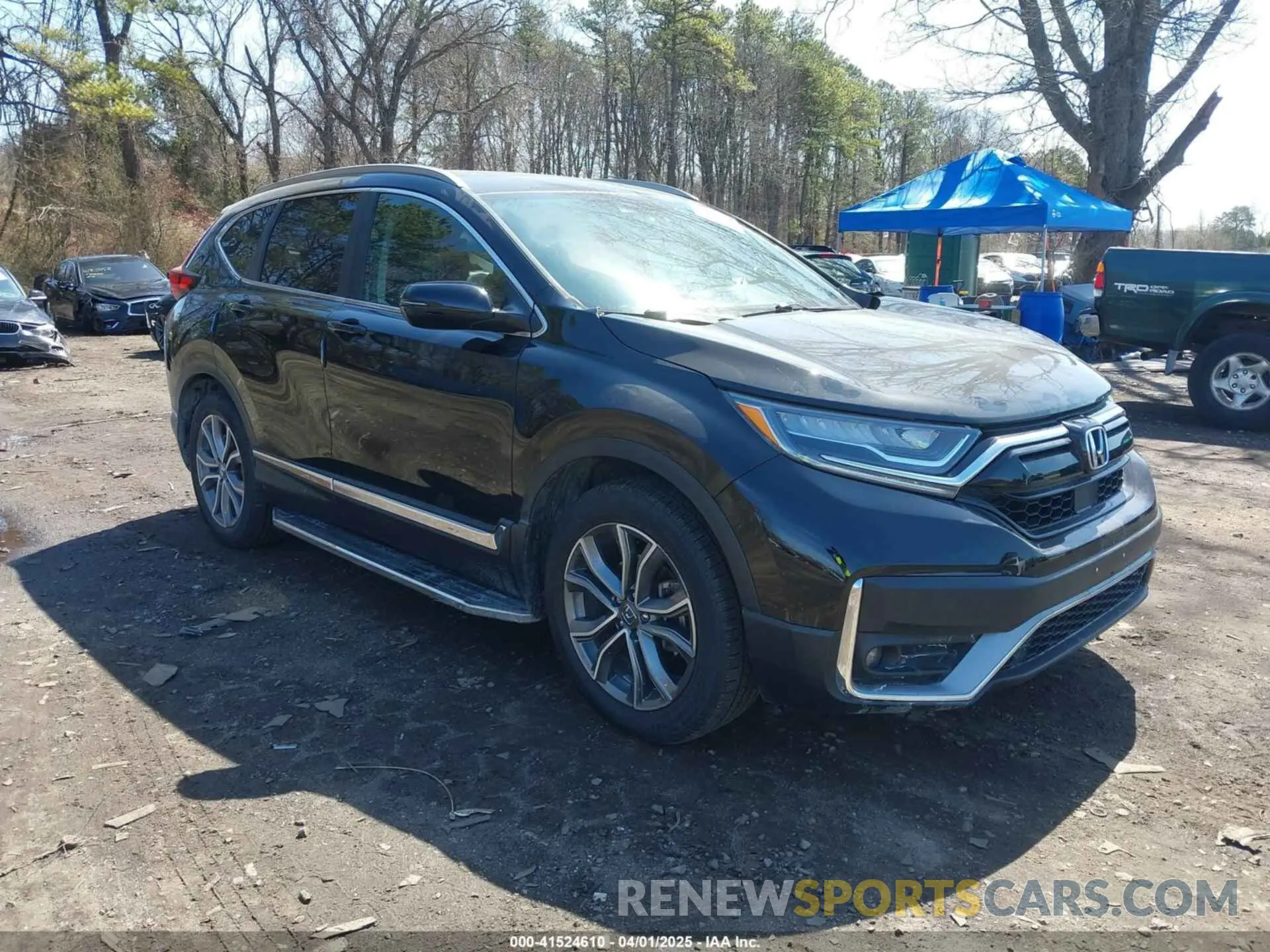 1 Photograph of a damaged car 2HKRW2H98LH660573 HONDA CR-V 2020