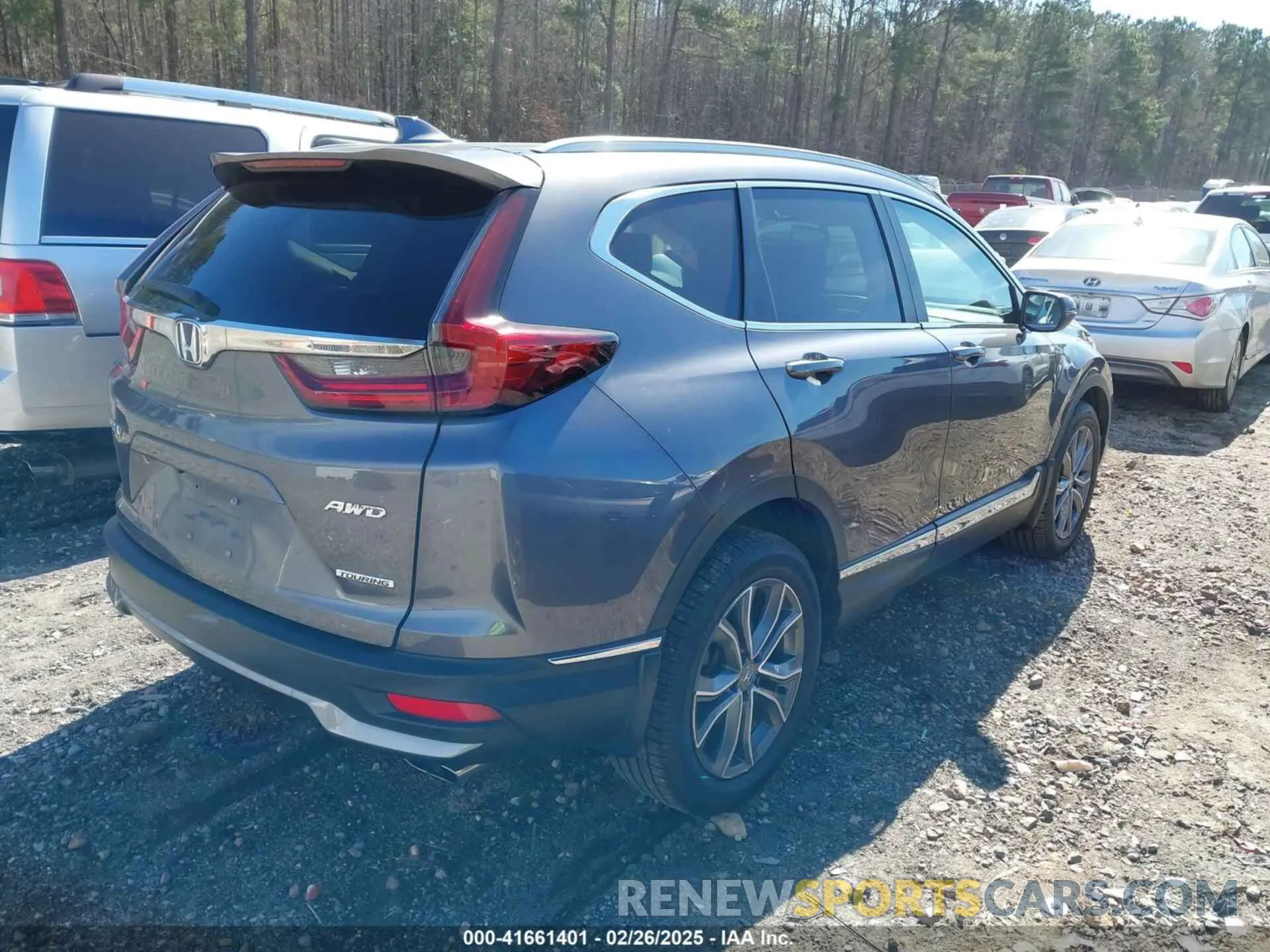 4 Photograph of a damaged car 2HKRW2H98LH688695 HONDA CR-V 2020