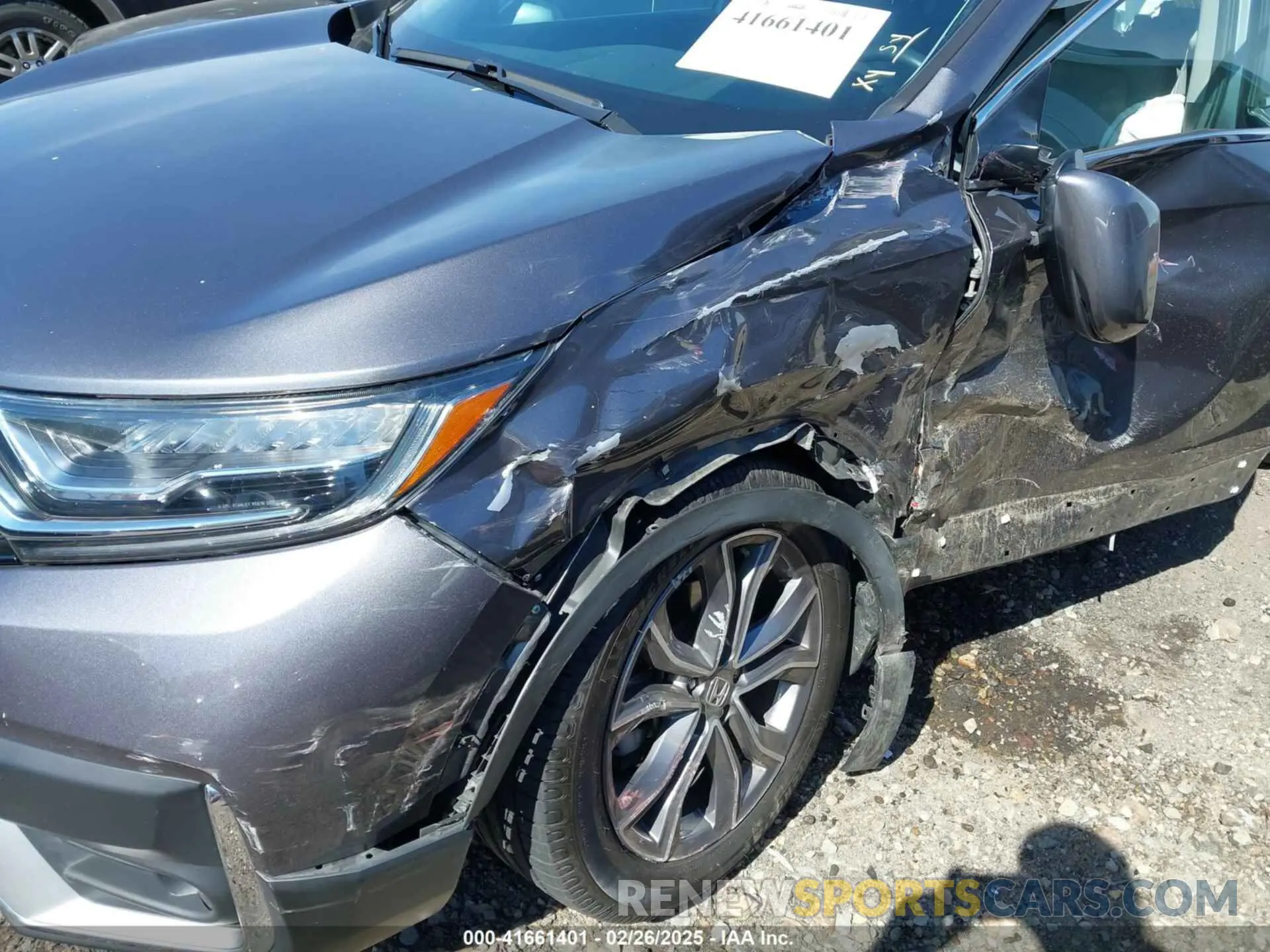 6 Photograph of a damaged car 2HKRW2H98LH688695 HONDA CR-V 2020