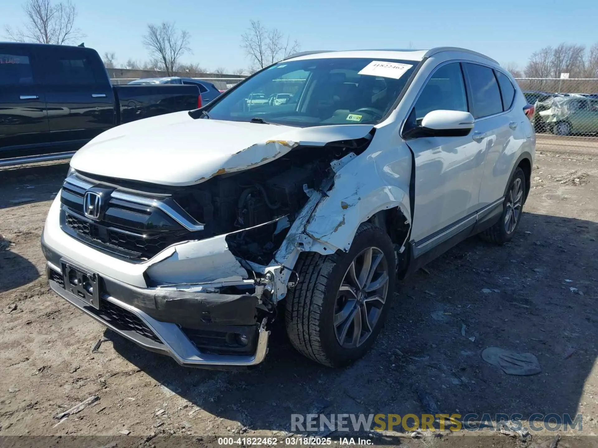 2 Photograph of a damaged car 2HKRW2H99LH635892 HONDA CR-V 2020