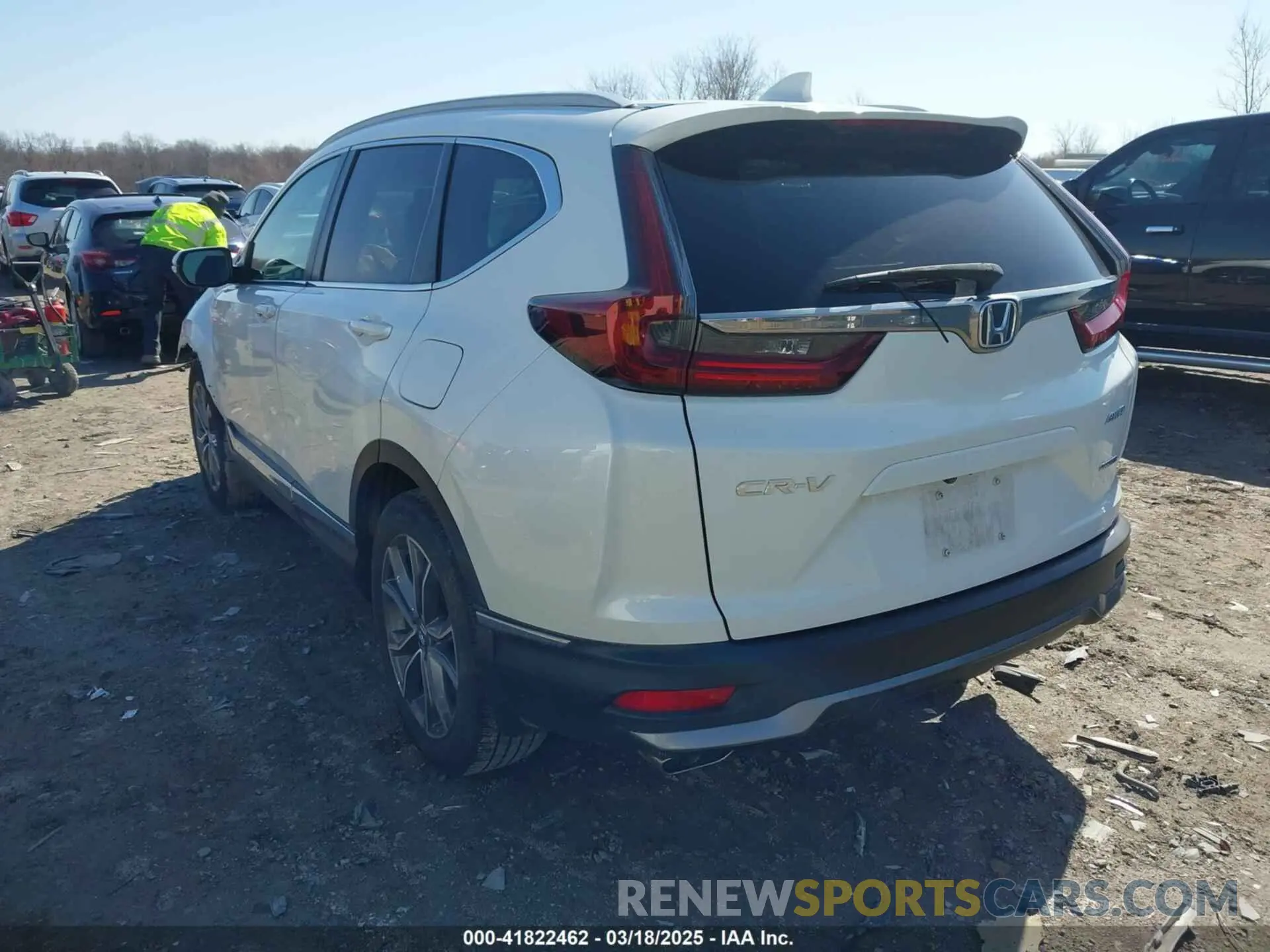 3 Photograph of a damaged car 2HKRW2H99LH635892 HONDA CR-V 2020