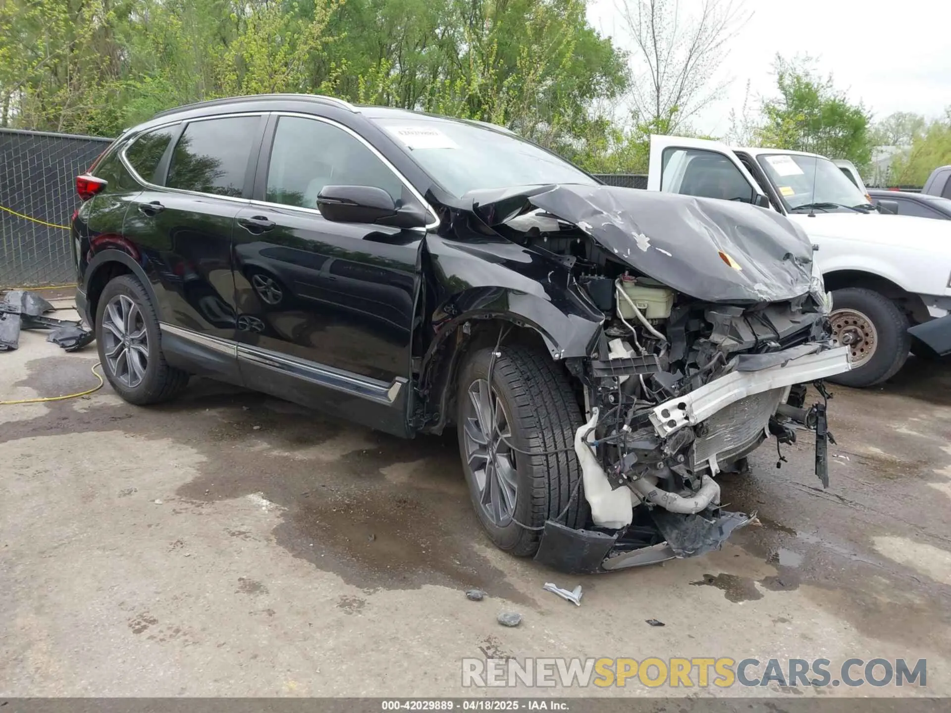 1 Photograph of a damaged car 2HKRW2H99LH650456 HONDA CR-V 2020