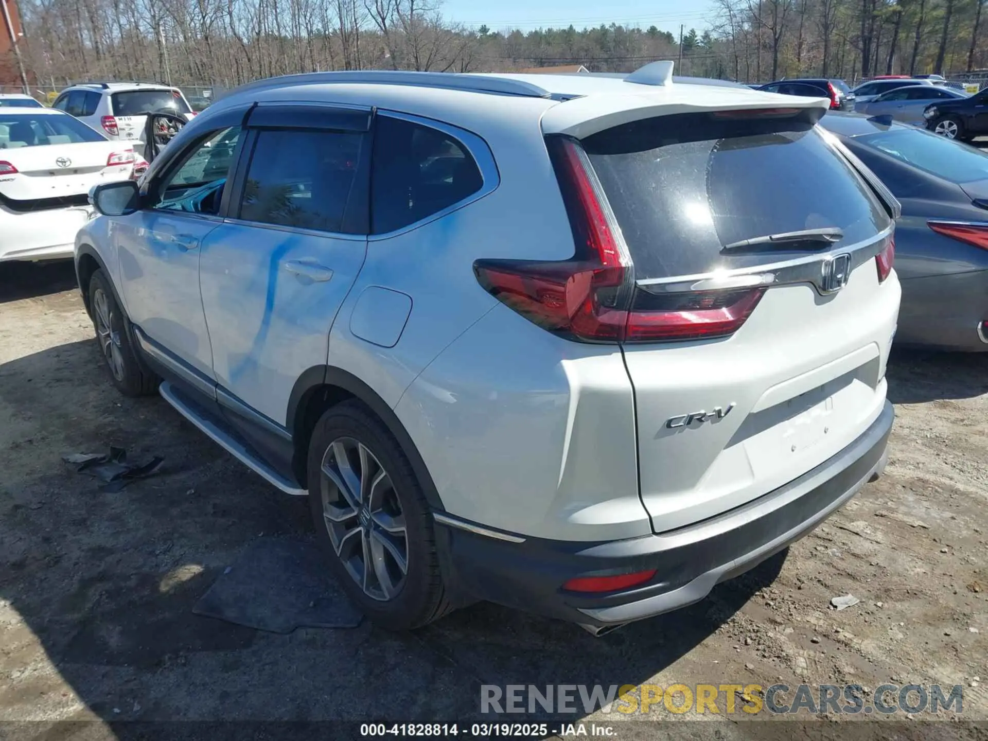 3 Photograph of a damaged car 2HKRW2H99LH659058 HONDA CR-V 2020