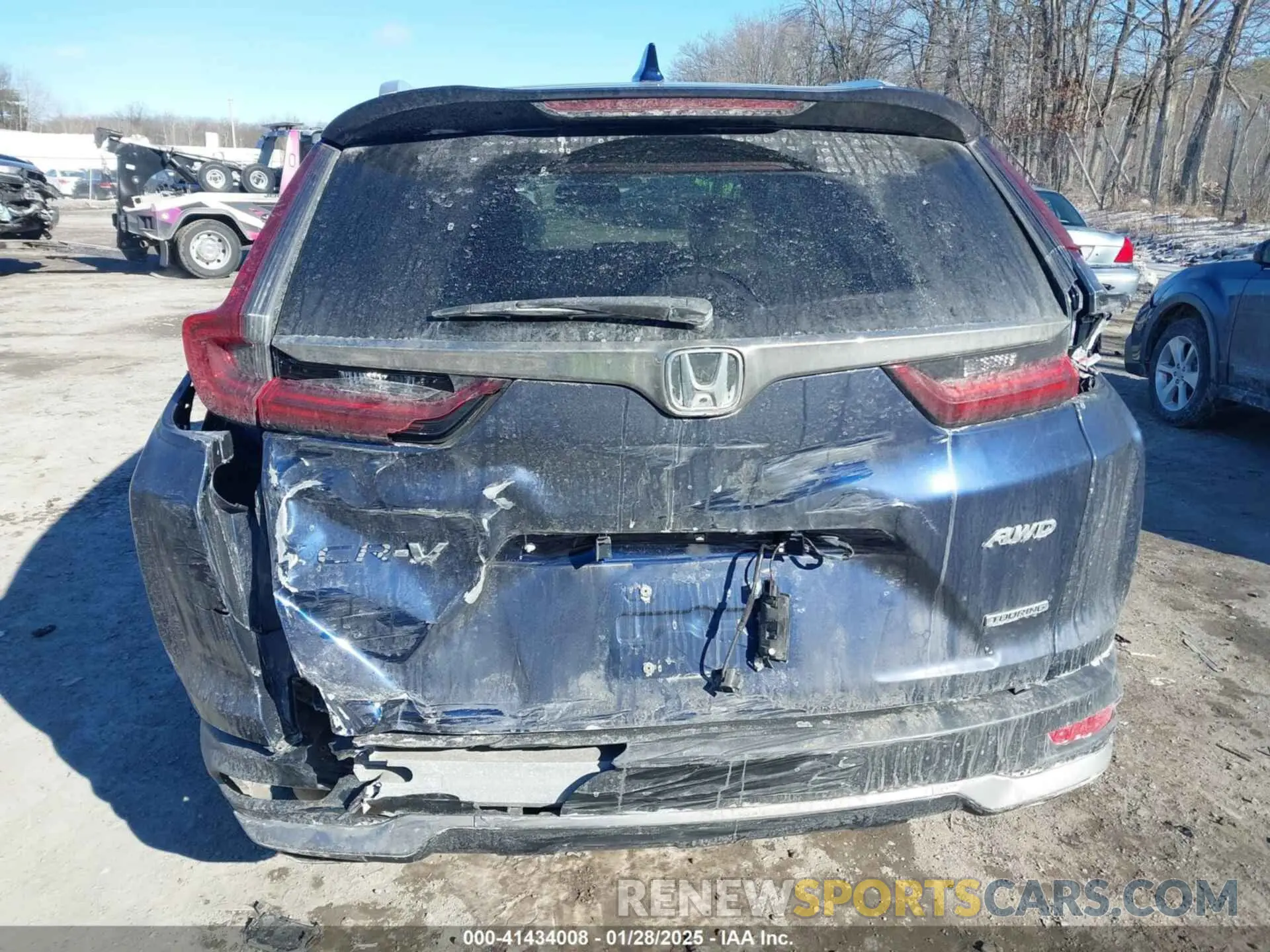 16 Photograph of a damaged car 2HKRW2H9XLH605106 HONDA CR-V 2020