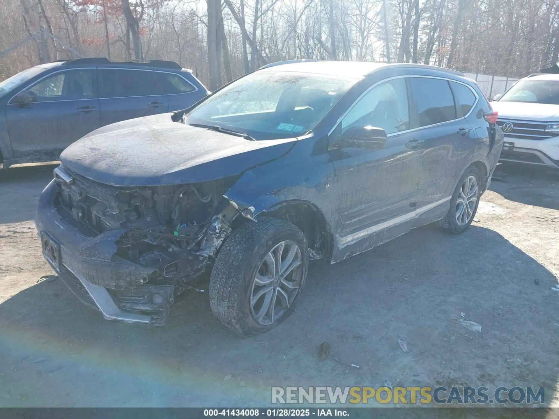 2 Photograph of a damaged car 2HKRW2H9XLH605106 HONDA CR-V 2020