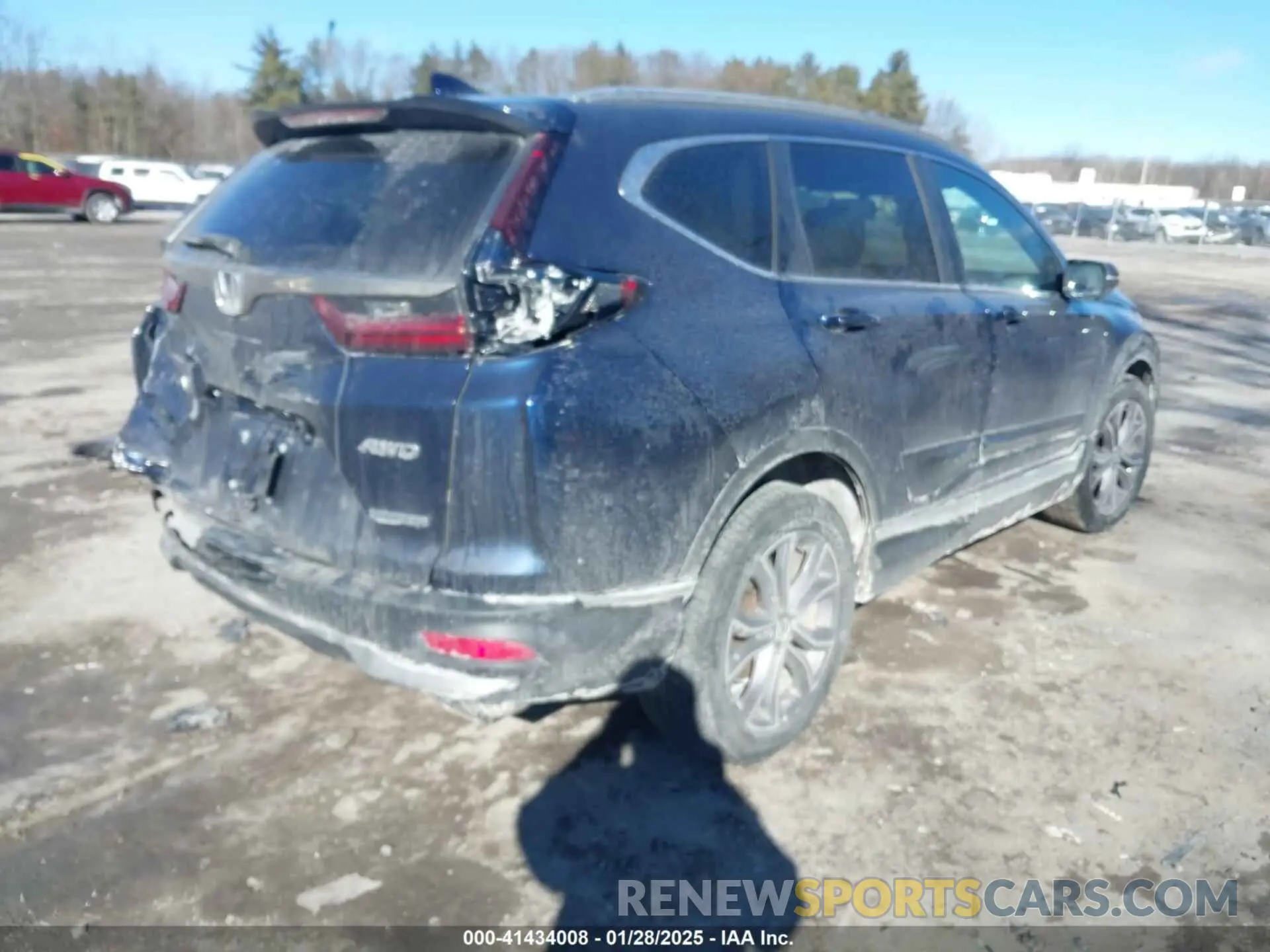4 Photograph of a damaged car 2HKRW2H9XLH605106 HONDA CR-V 2020