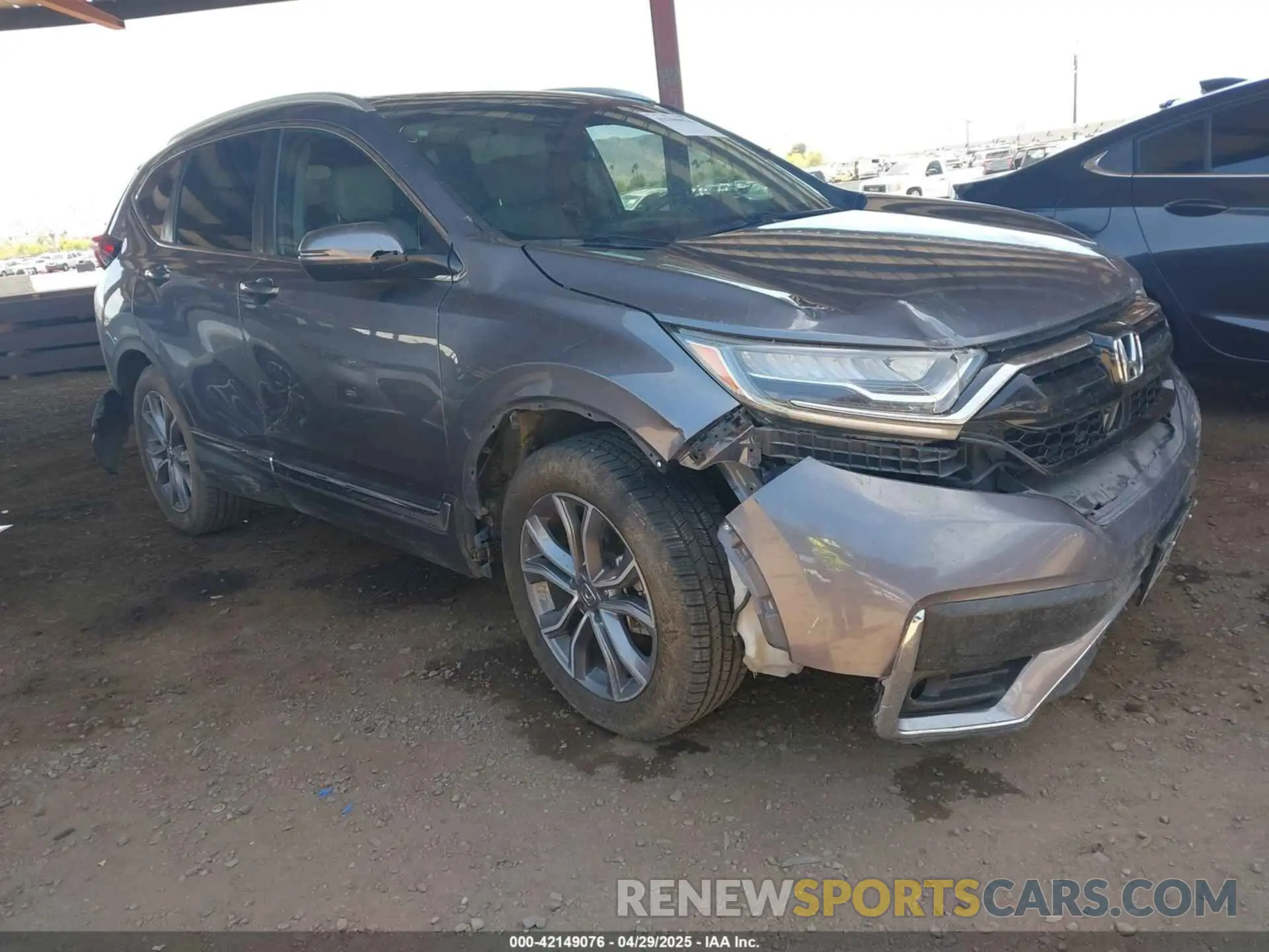 1 Photograph of a damaged car 2HKRW2H9XLH649543 HONDA CR-V 2020