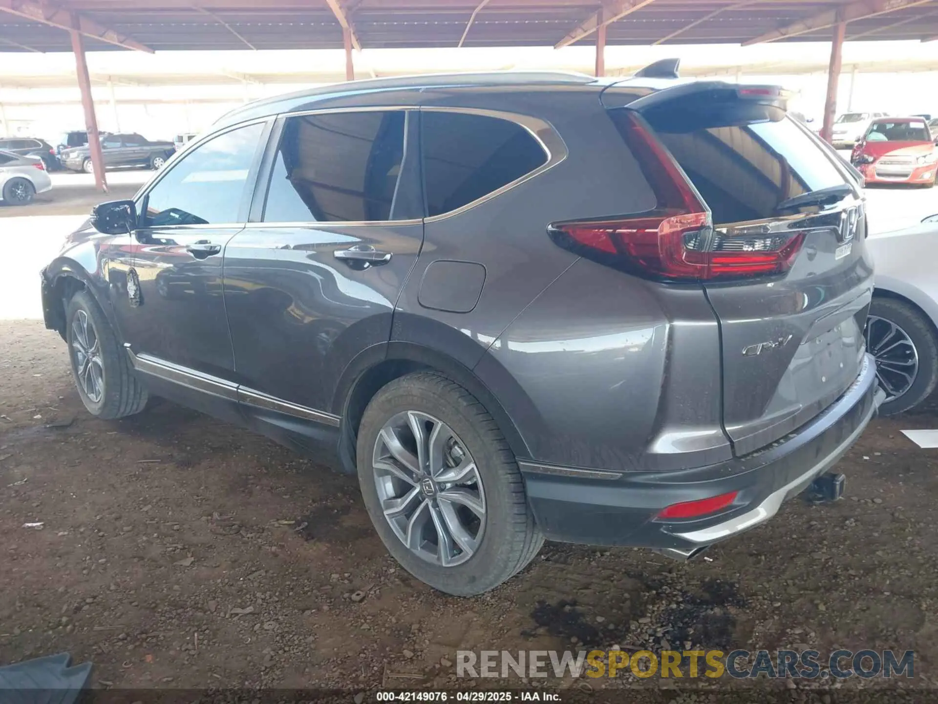 3 Photograph of a damaged car 2HKRW2H9XLH649543 HONDA CR-V 2020