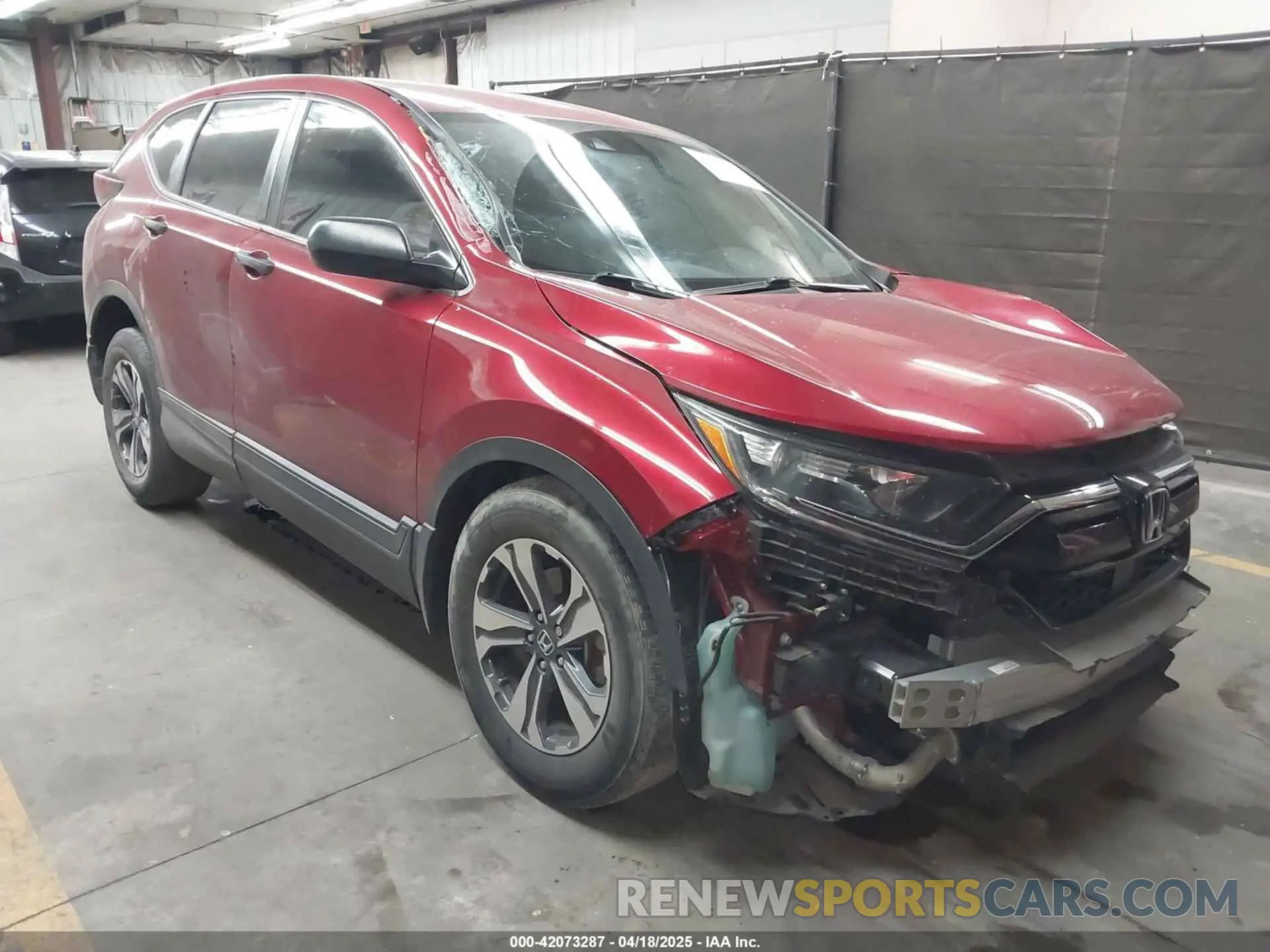 1 Photograph of a damaged car 5J6RW1H28LA004890 HONDA CR-V 2020