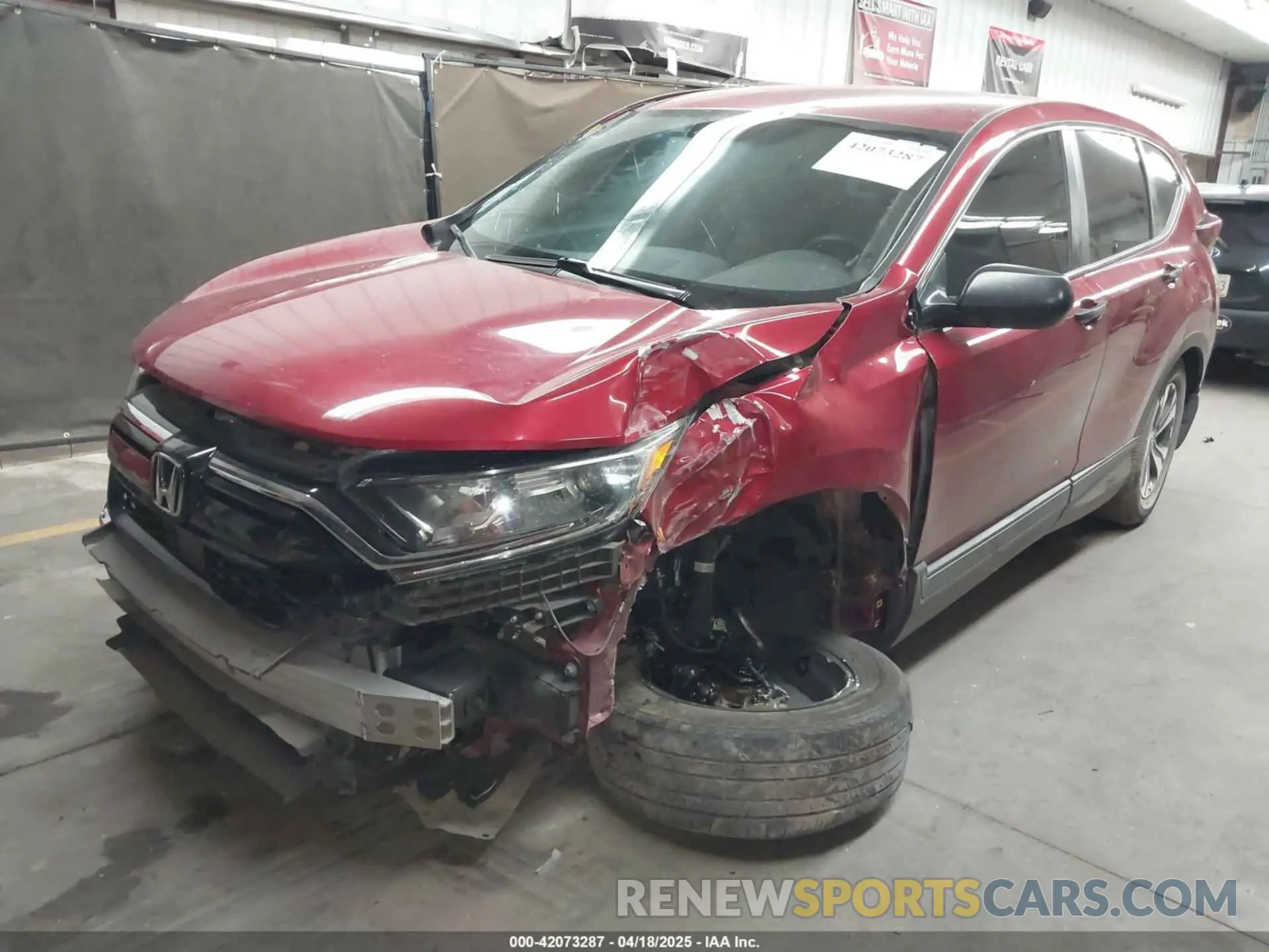 2 Photograph of a damaged car 5J6RW1H28LA004890 HONDA CR-V 2020