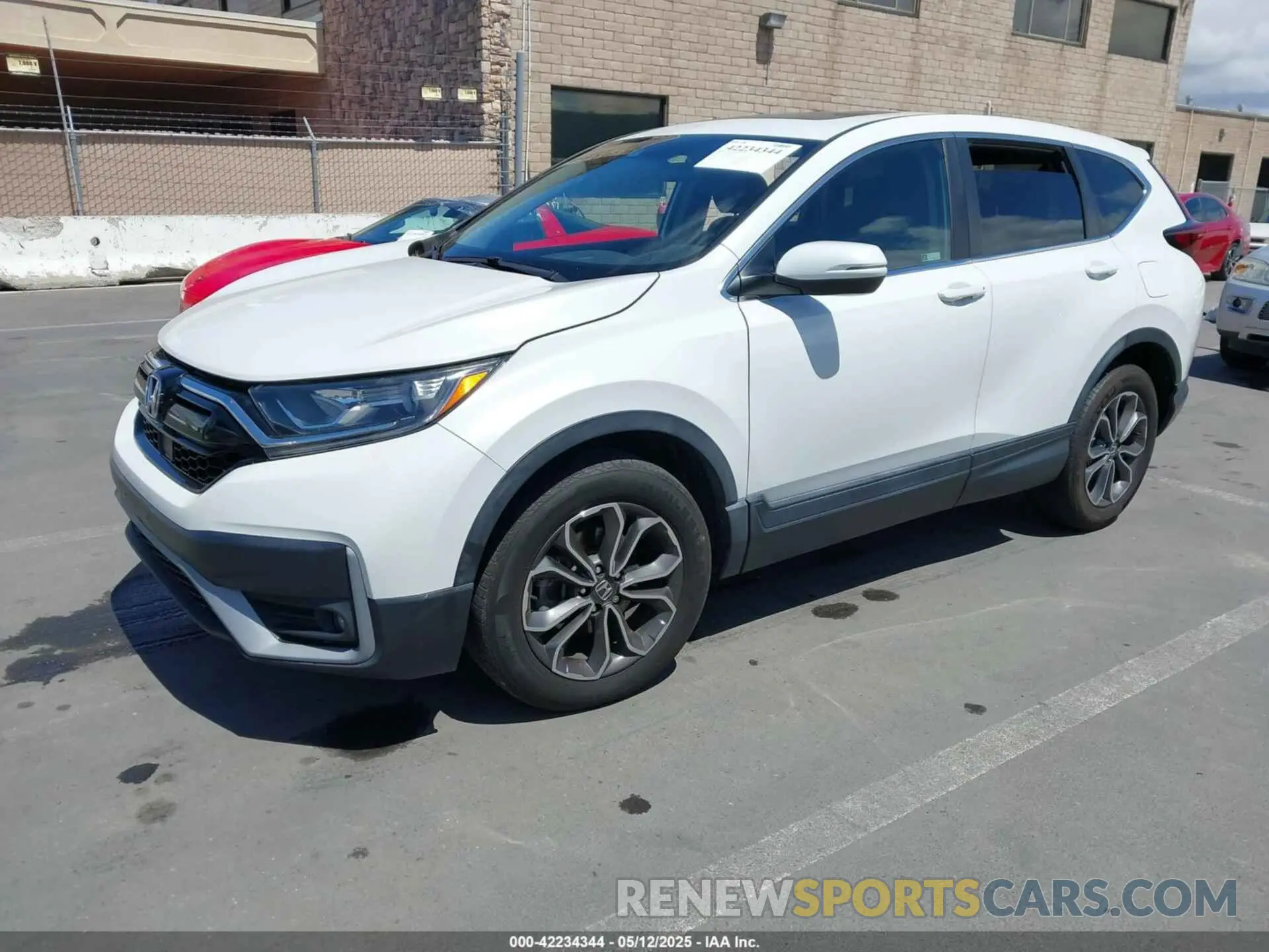2 Photograph of a damaged car 5J6RW1H55LA013363 HONDA CR-V 2020