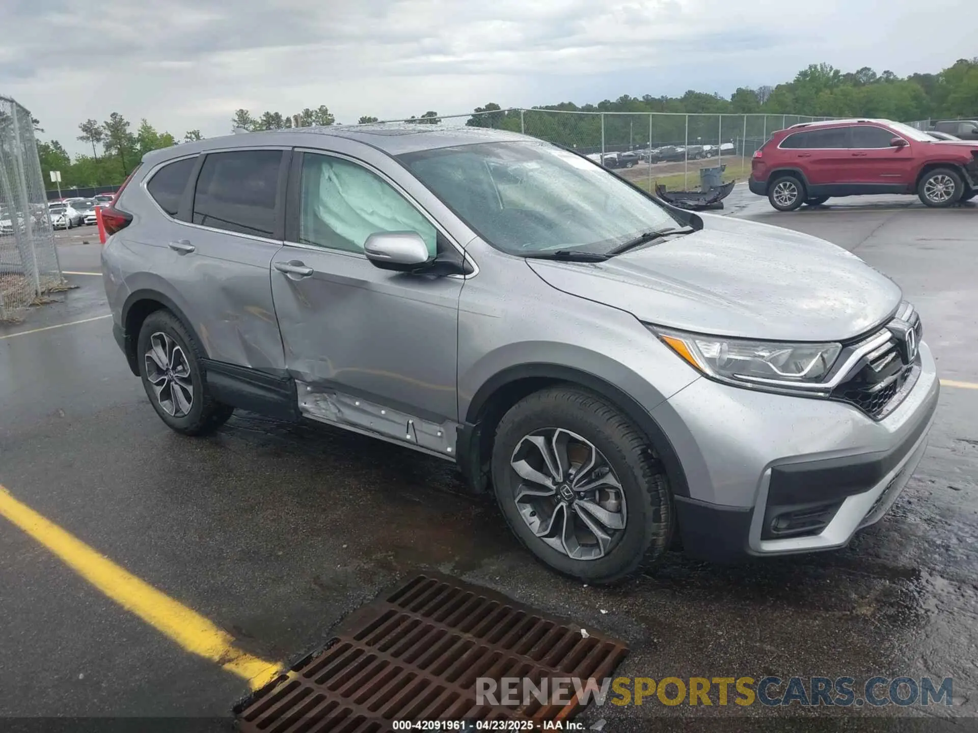 1 Photograph of a damaged car 5J6RW1H58LL000708 HONDA CR-V 2020