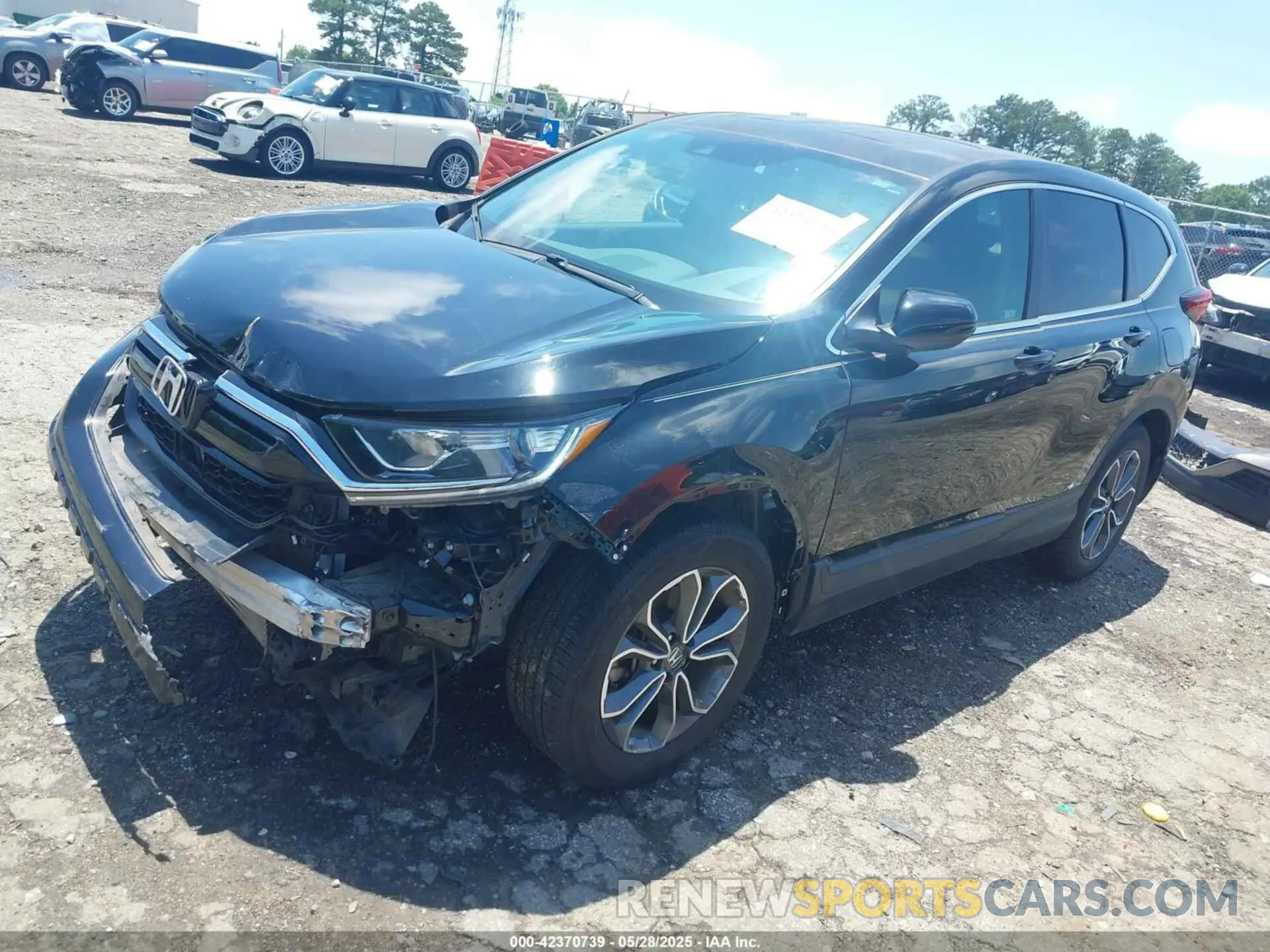 2 Photograph of a damaged car 5J6RW1H59LA018226 HONDA CR-V 2020