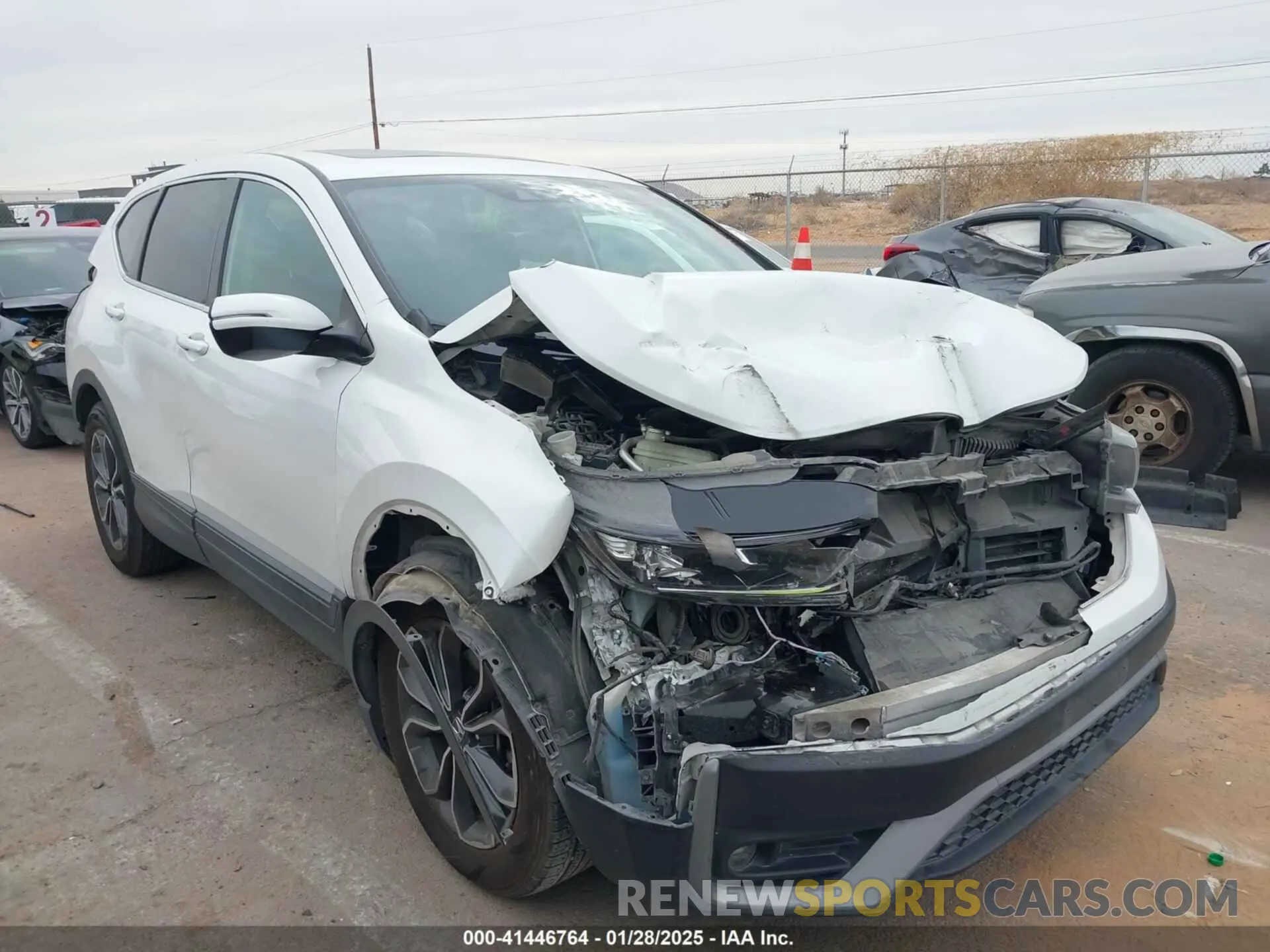 13 Photograph of a damaged car 5J6RW1H5XLA014301 HONDA CR-V 2020