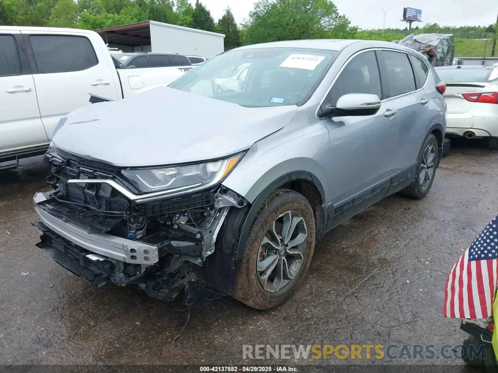 2 Photograph of a damaged car 5J6RW1H83LL012548 HONDA CR-V 2020