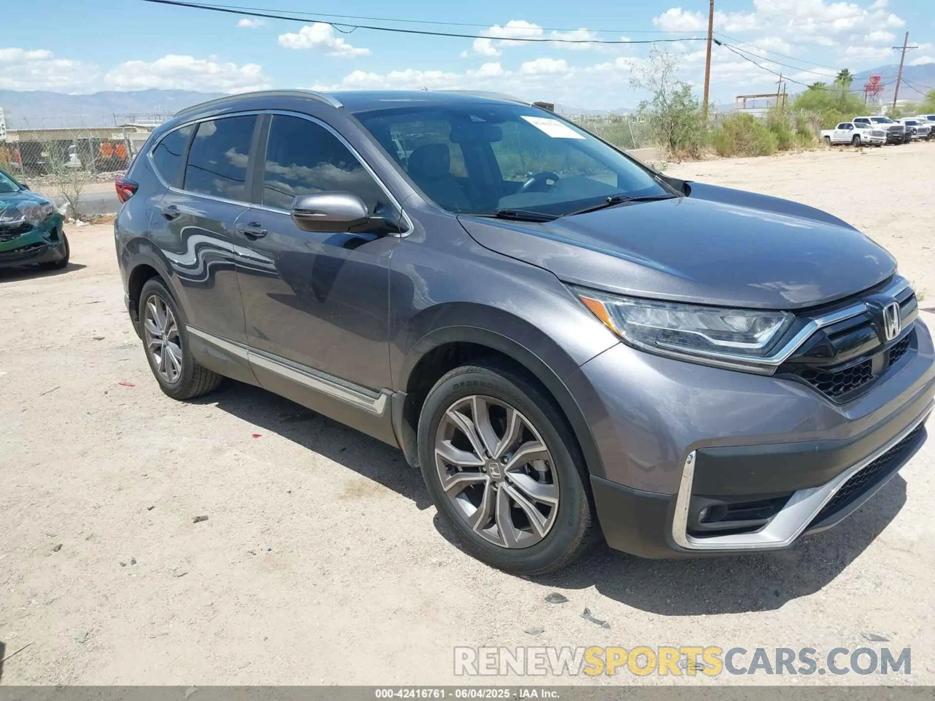 1 Photograph of a damaged car 5J6RW1H95LL011782 HONDA CR-V 2020