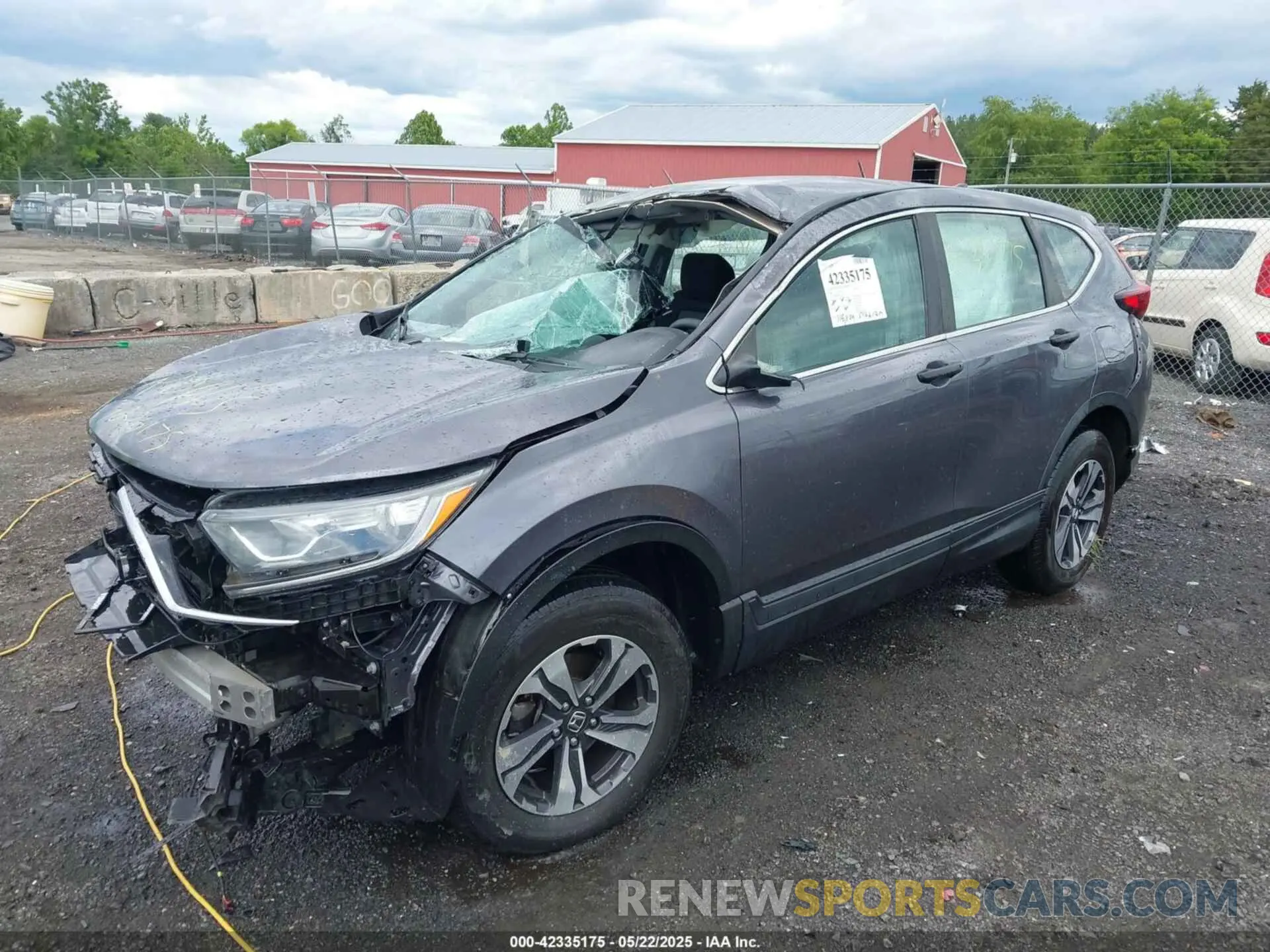 2 Photograph of a damaged car 5J6RW2H20LL014937 HONDA CR-V 2020