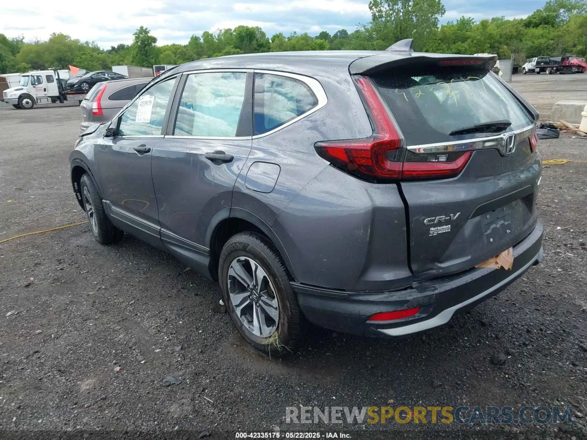 3 Photograph of a damaged car 5J6RW2H20LL014937 HONDA CR-V 2020