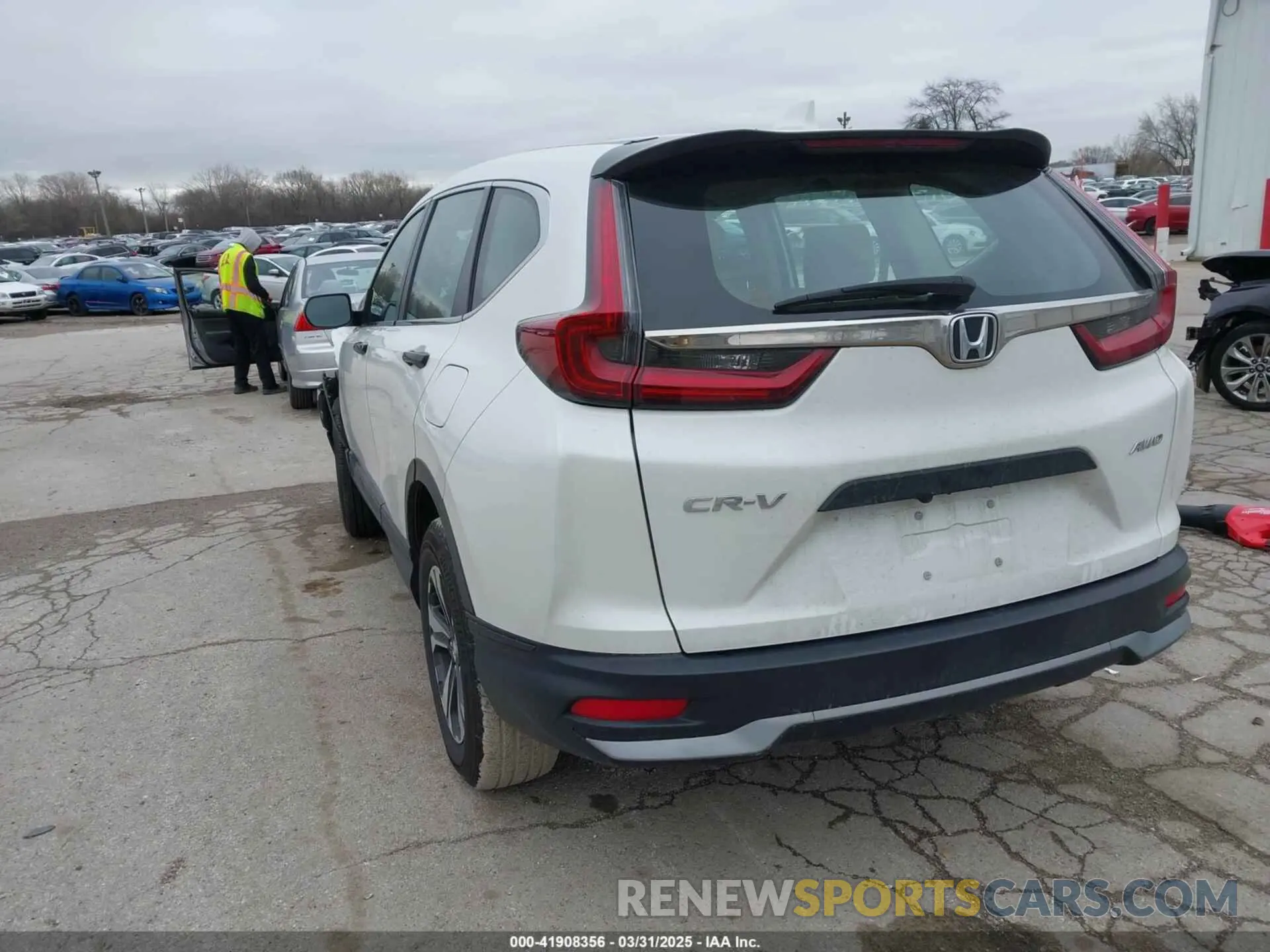 3 Photograph of a damaged car 5J6RW2H21LL012291 HONDA CR-V 2020