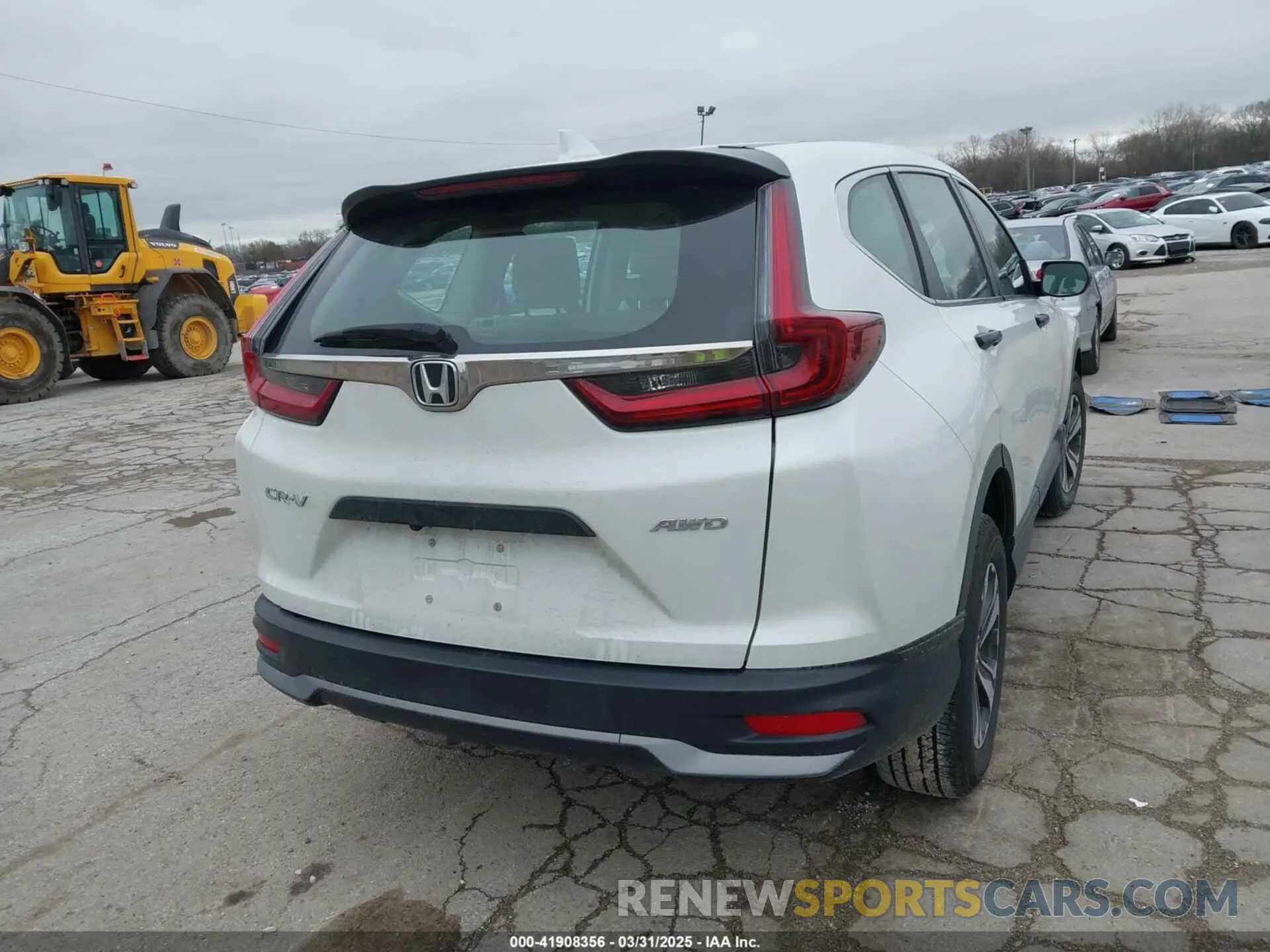 4 Photograph of a damaged car 5J6RW2H21LL012291 HONDA CR-V 2020