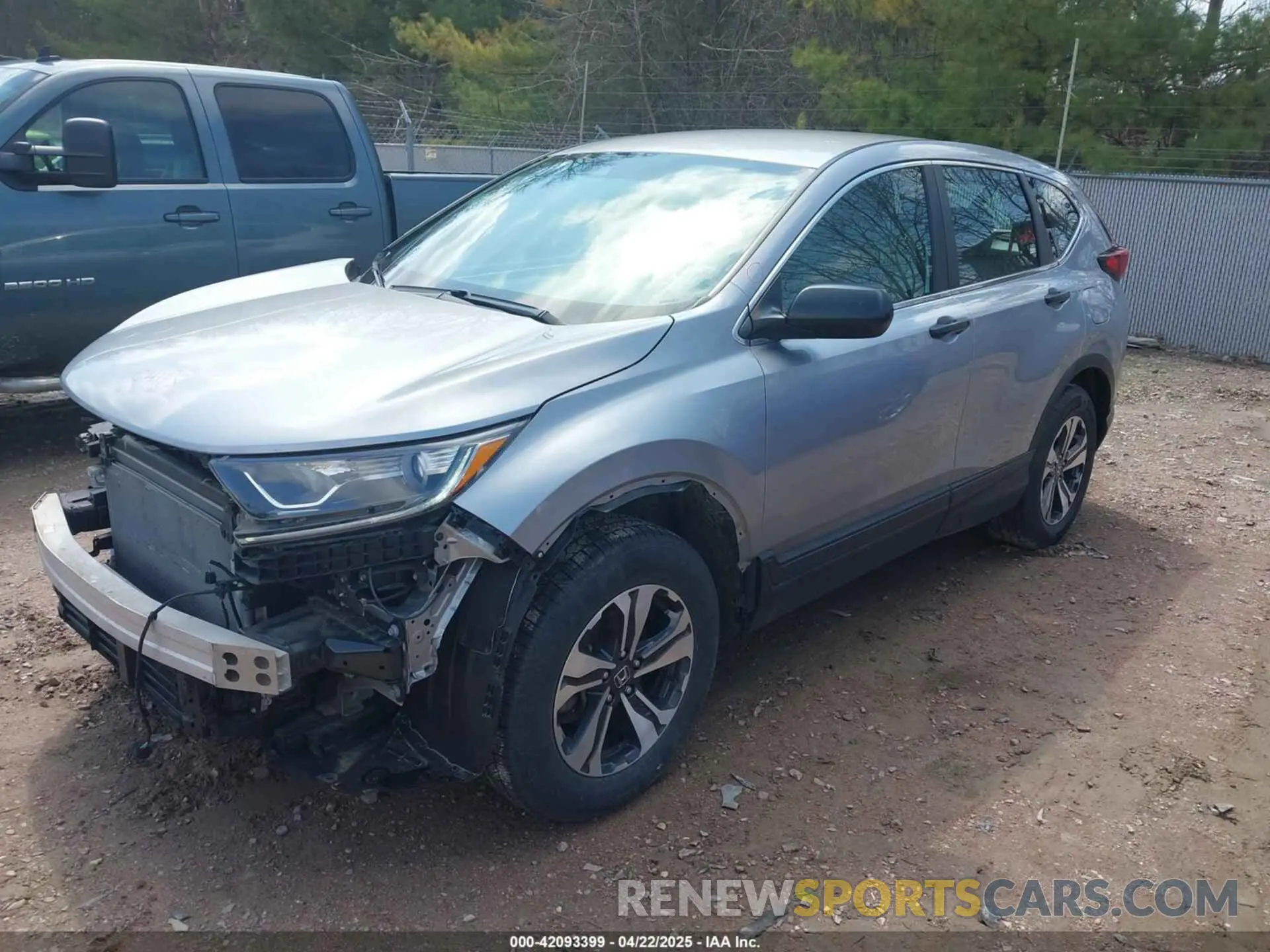 2 Photograph of a damaged car 5J6RW2H23LL020666 HONDA CR-V 2020