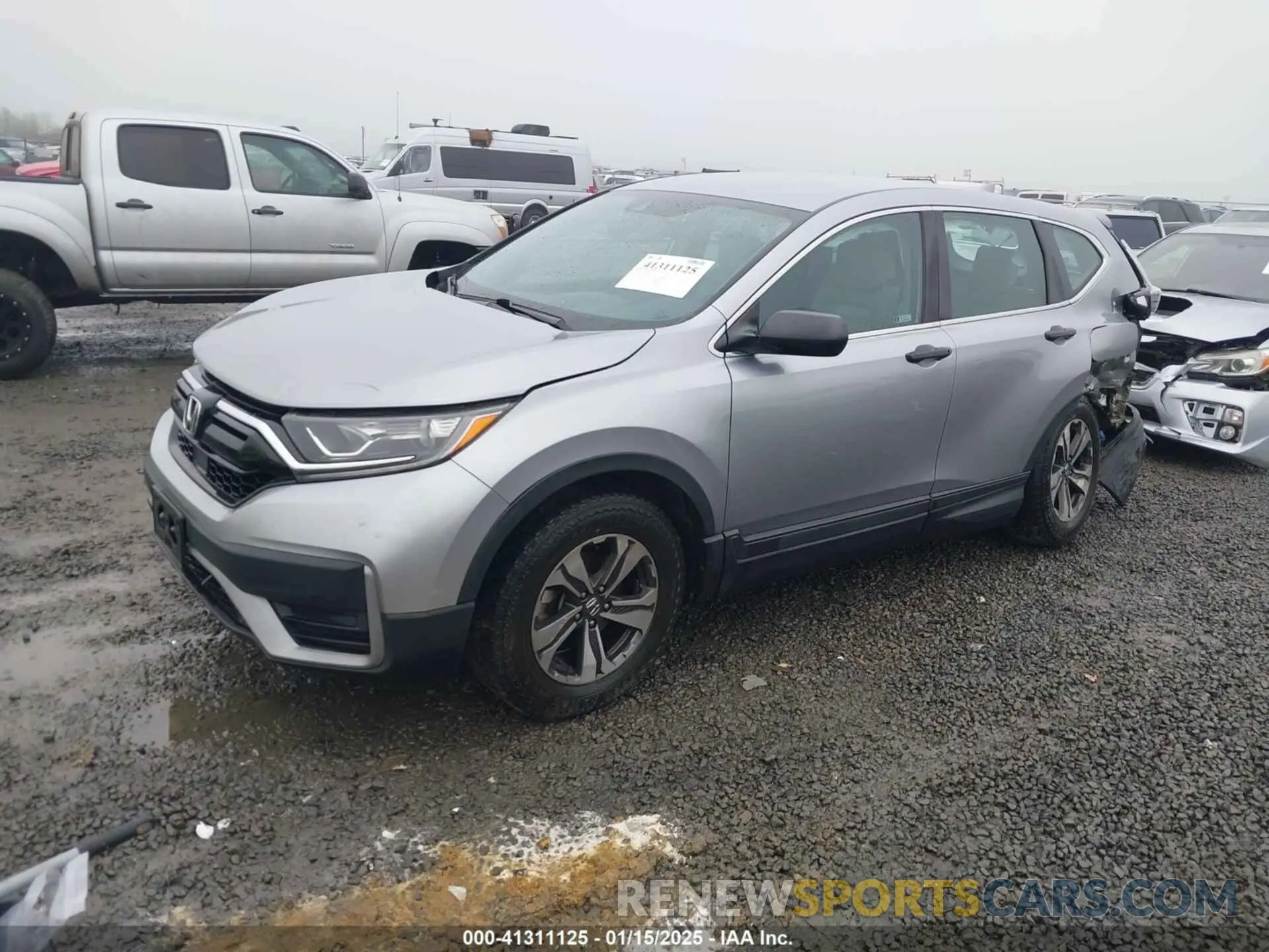 2 Photograph of a damaged car 5J6RW2H26LA005882 HONDA CR-V 2020
