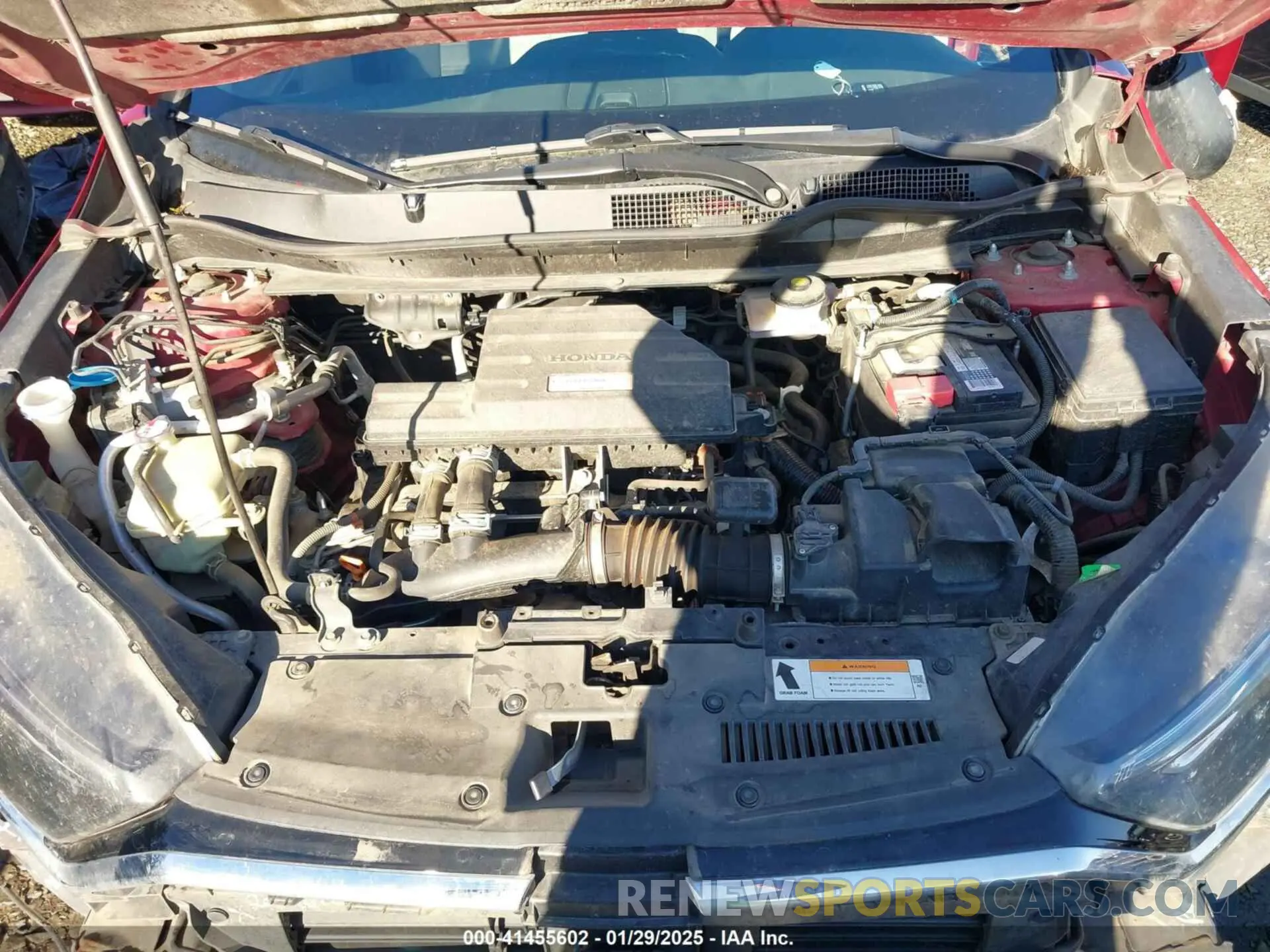 10 Photograph of a damaged car 5J6RW2H51LA003242 HONDA CR-V 2020
