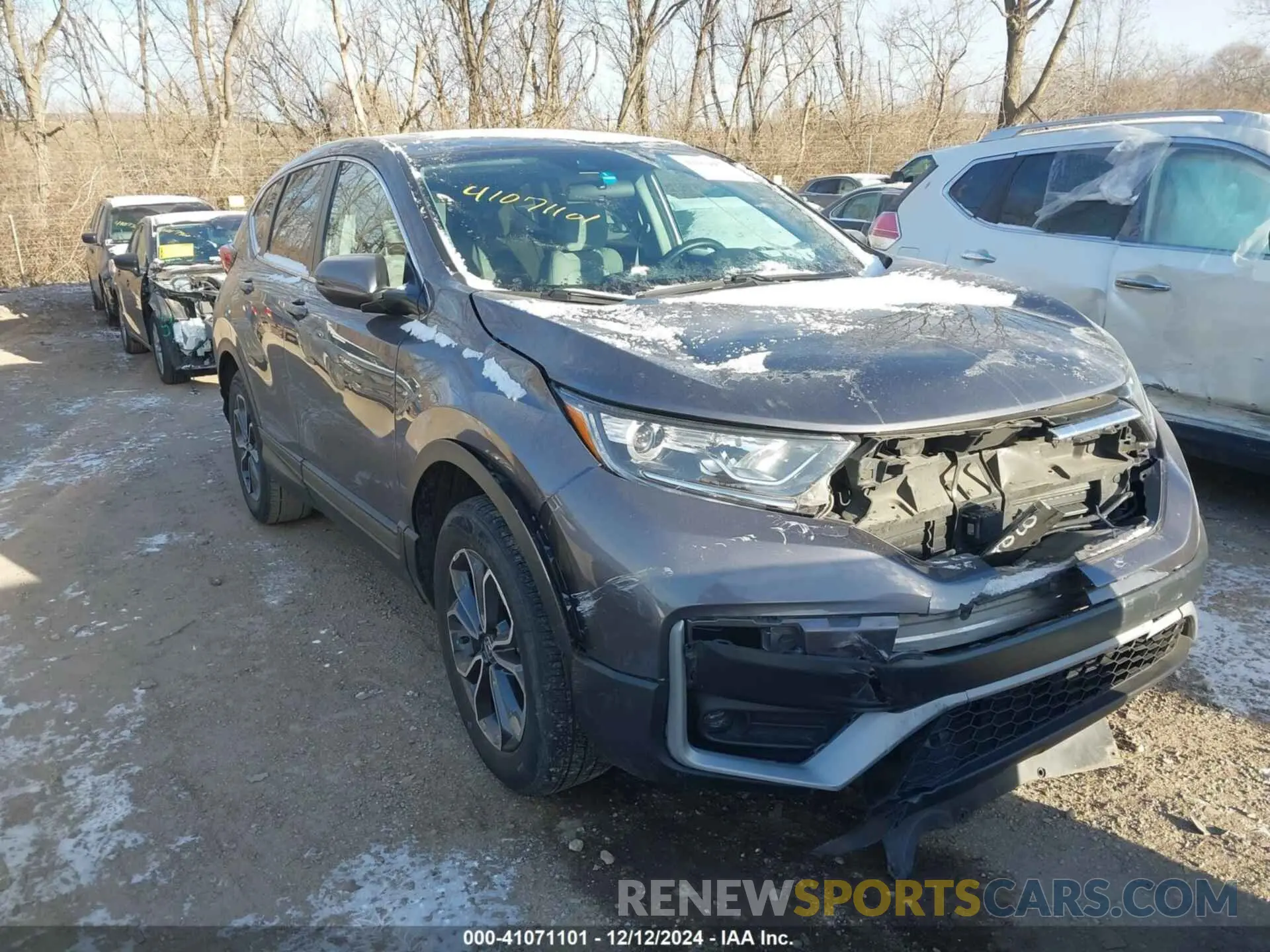 1 Photograph of a damaged car 5J6RW2H53LL038711 HONDA CR-V 2020