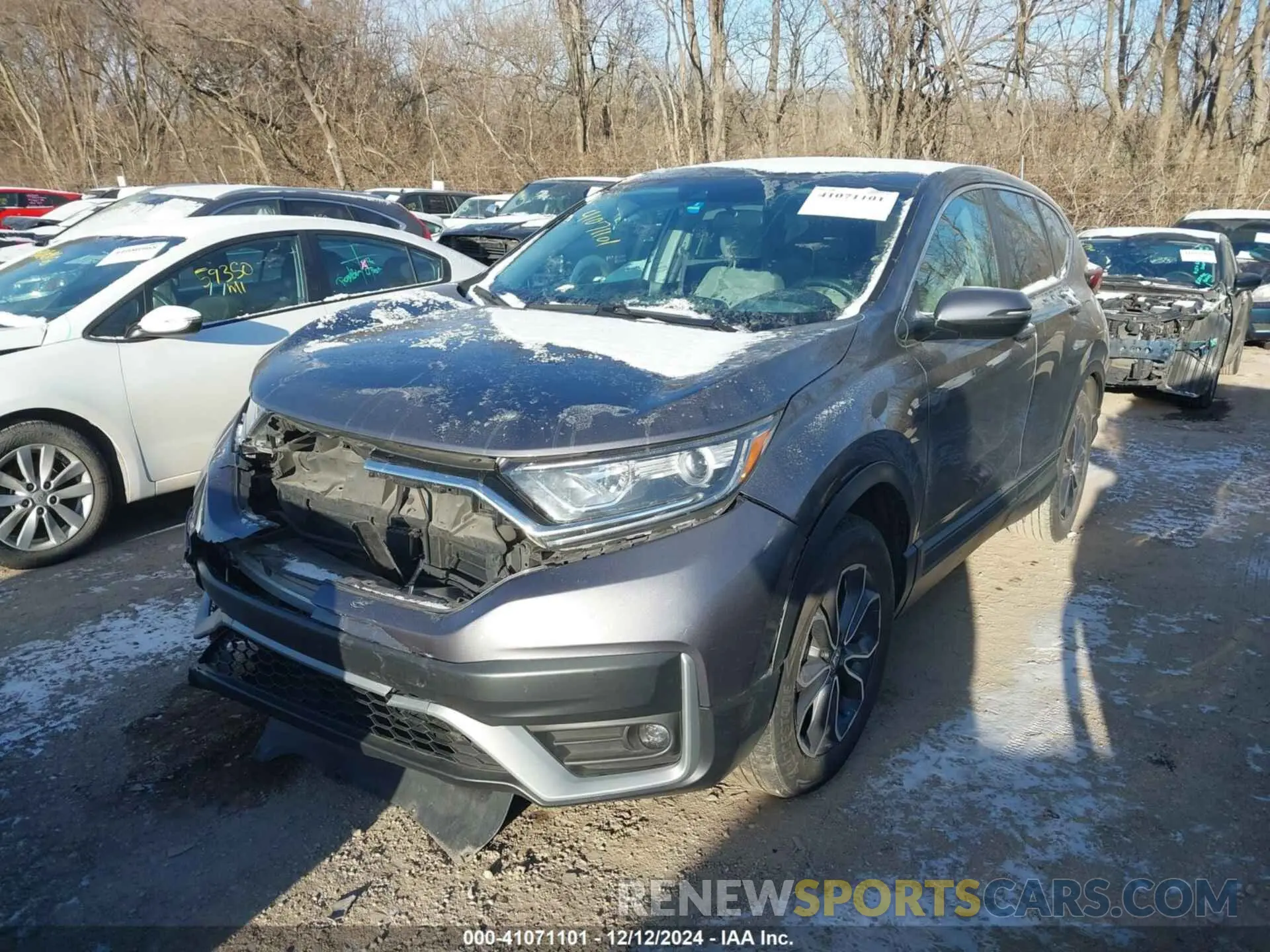 2 Photograph of a damaged car 5J6RW2H53LL038711 HONDA CR-V 2020